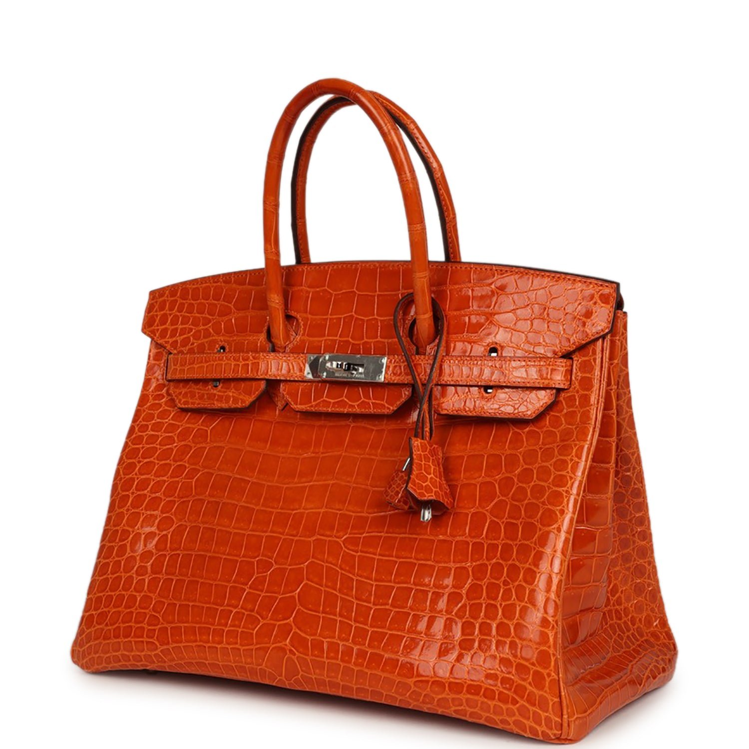 Pre-Owned Hermès Birkin 35 Orange — view 3