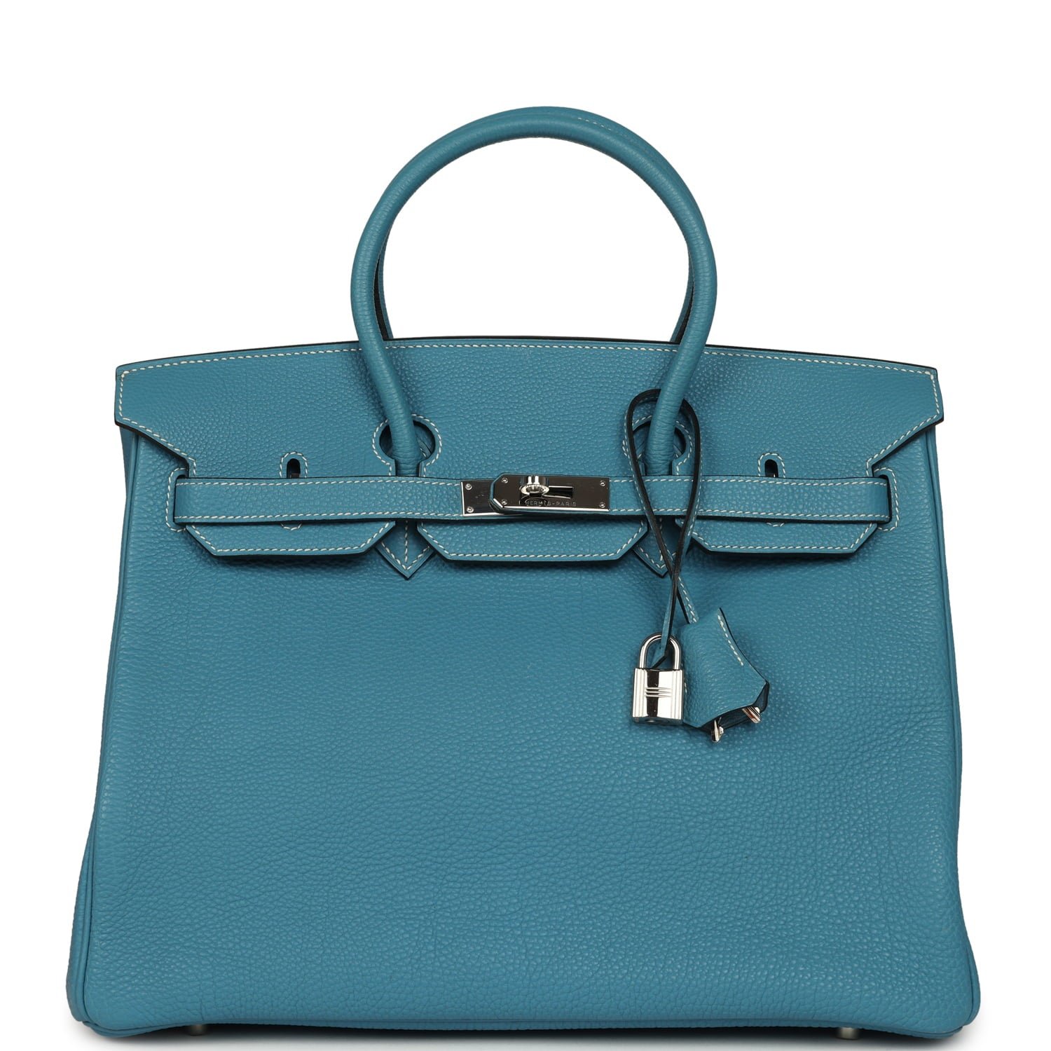 Vintage Hermès Birkin 35 Blue Jean Togo