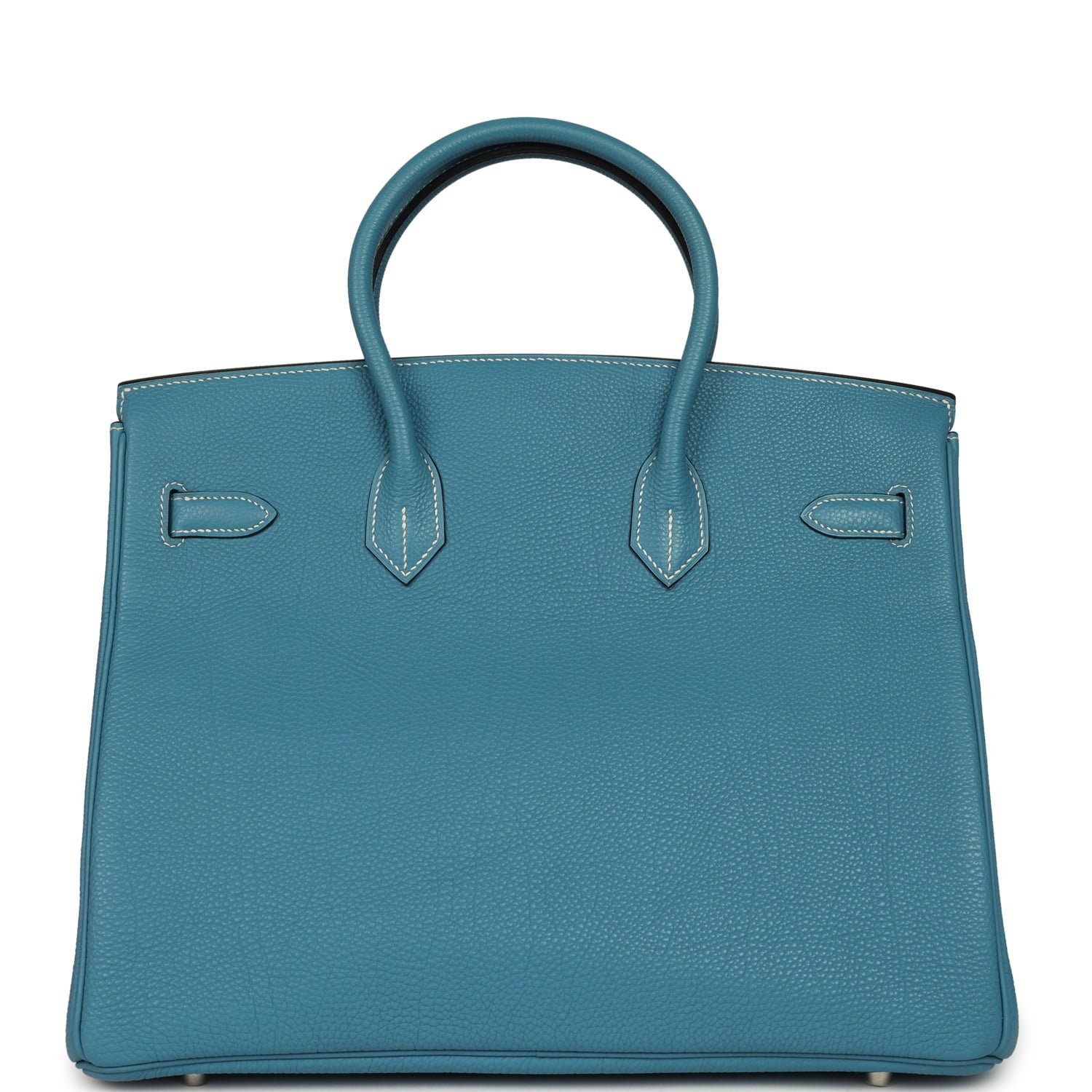 Vintage Hermès Birkin 35 Blue Jean Togo — view 5