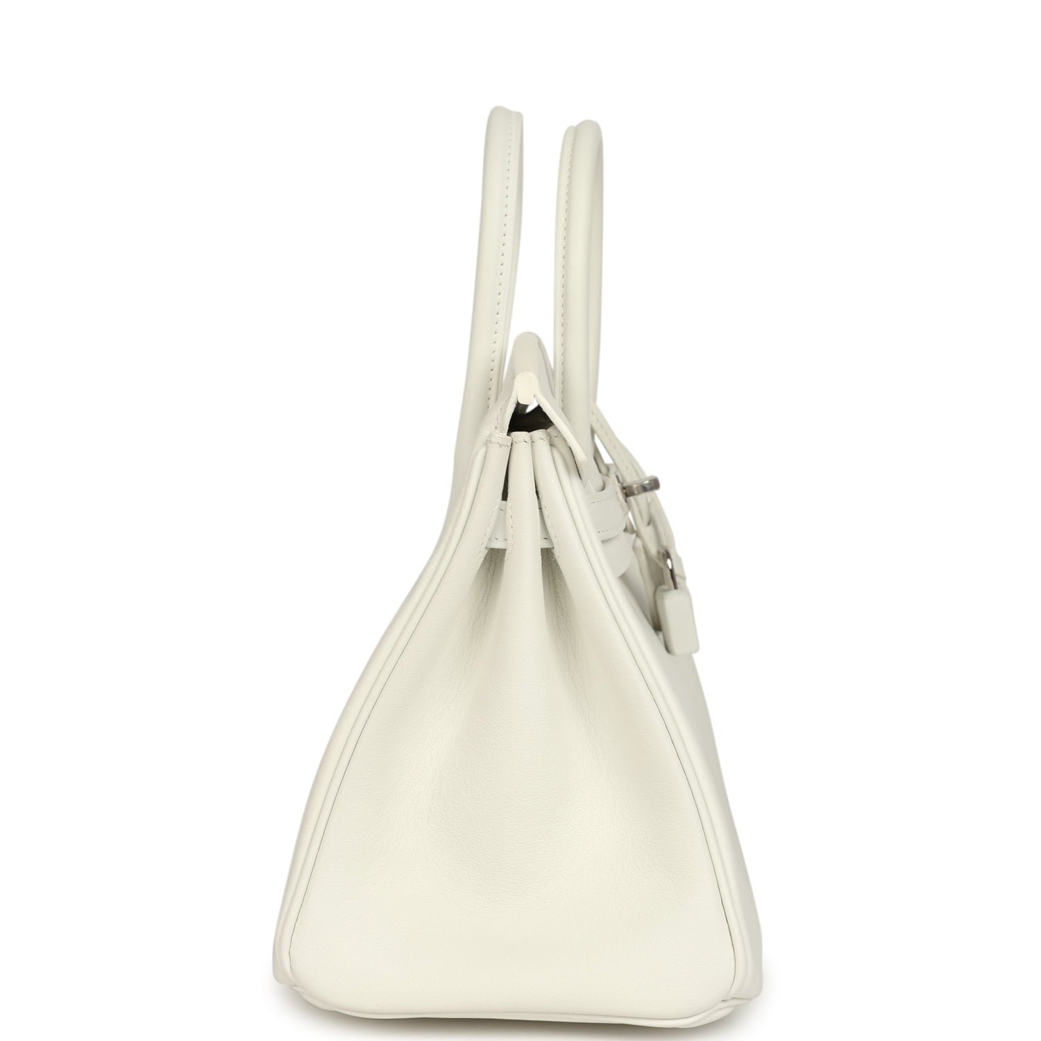 Hermès Birkin 25 New White Swift — view 3