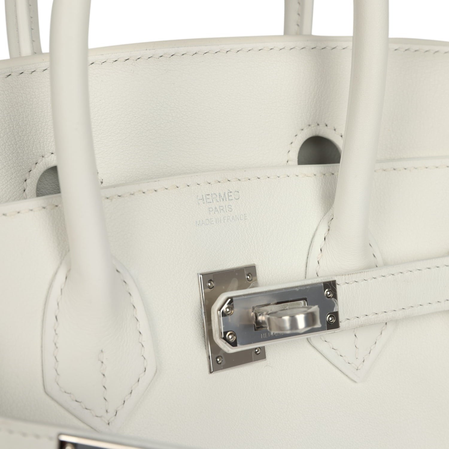 Hermès Birkin 25 New White Swift — view 7