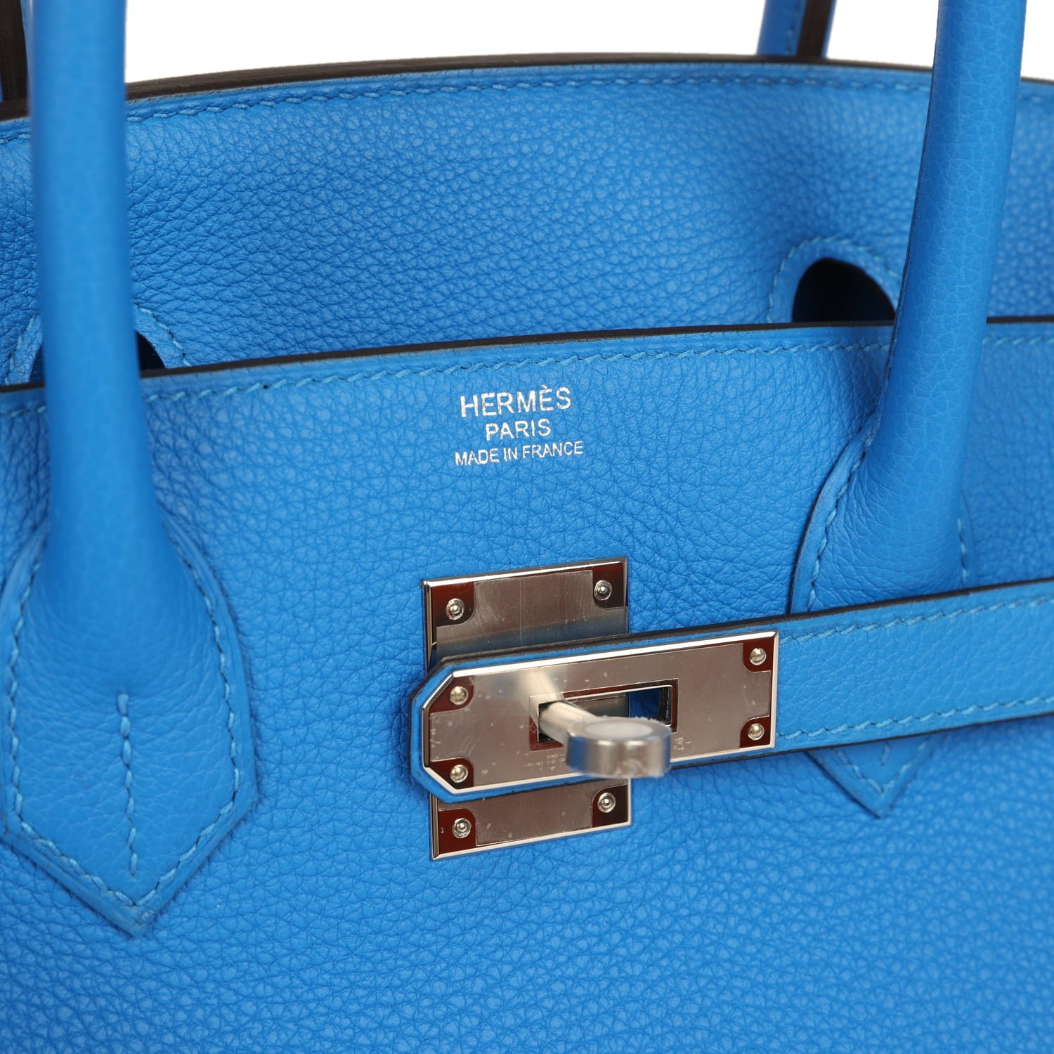 Hermès Birkin 30 Bleu Hydra Togo — view 7