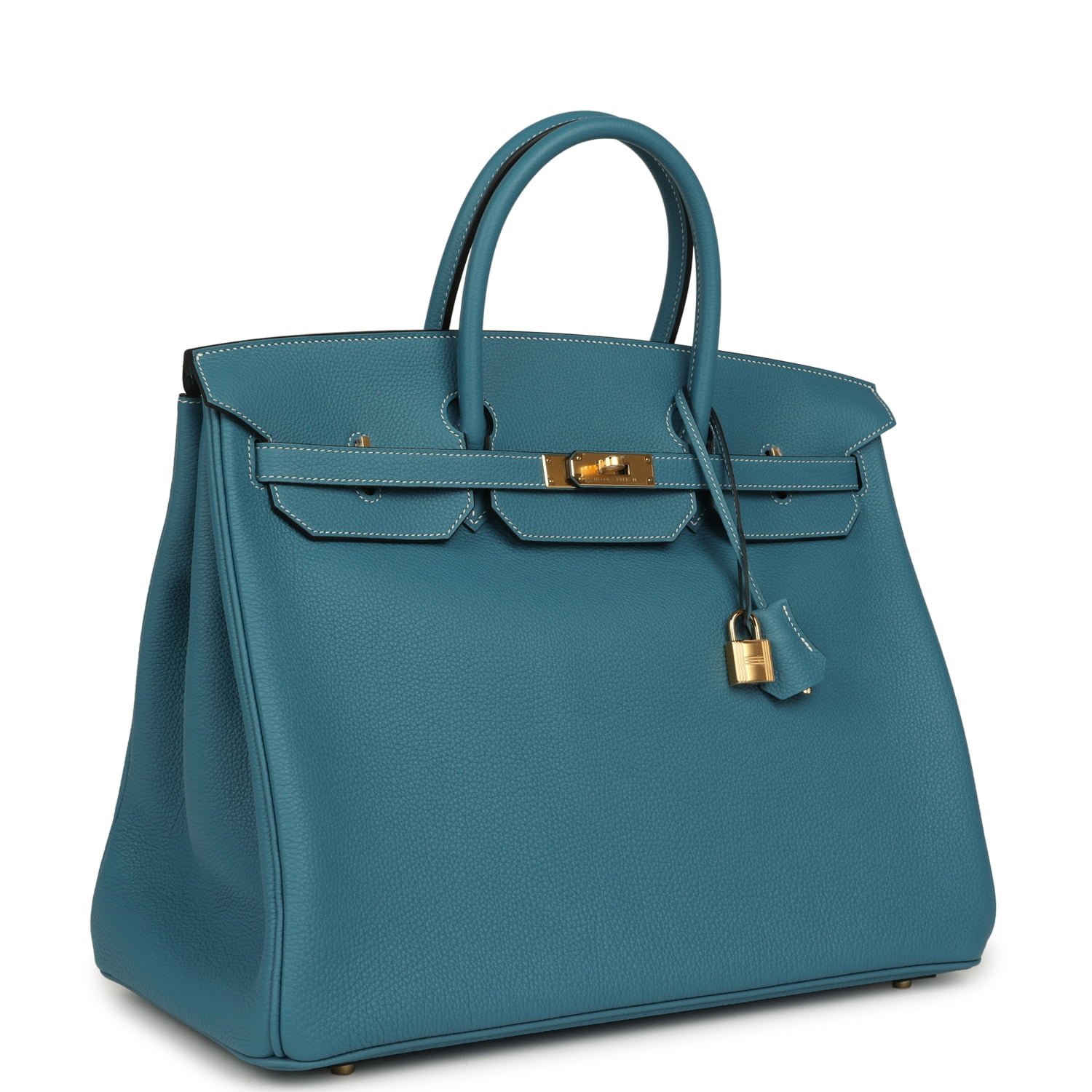 Hermès Birkin 40 Blue Jean Togo — view 2