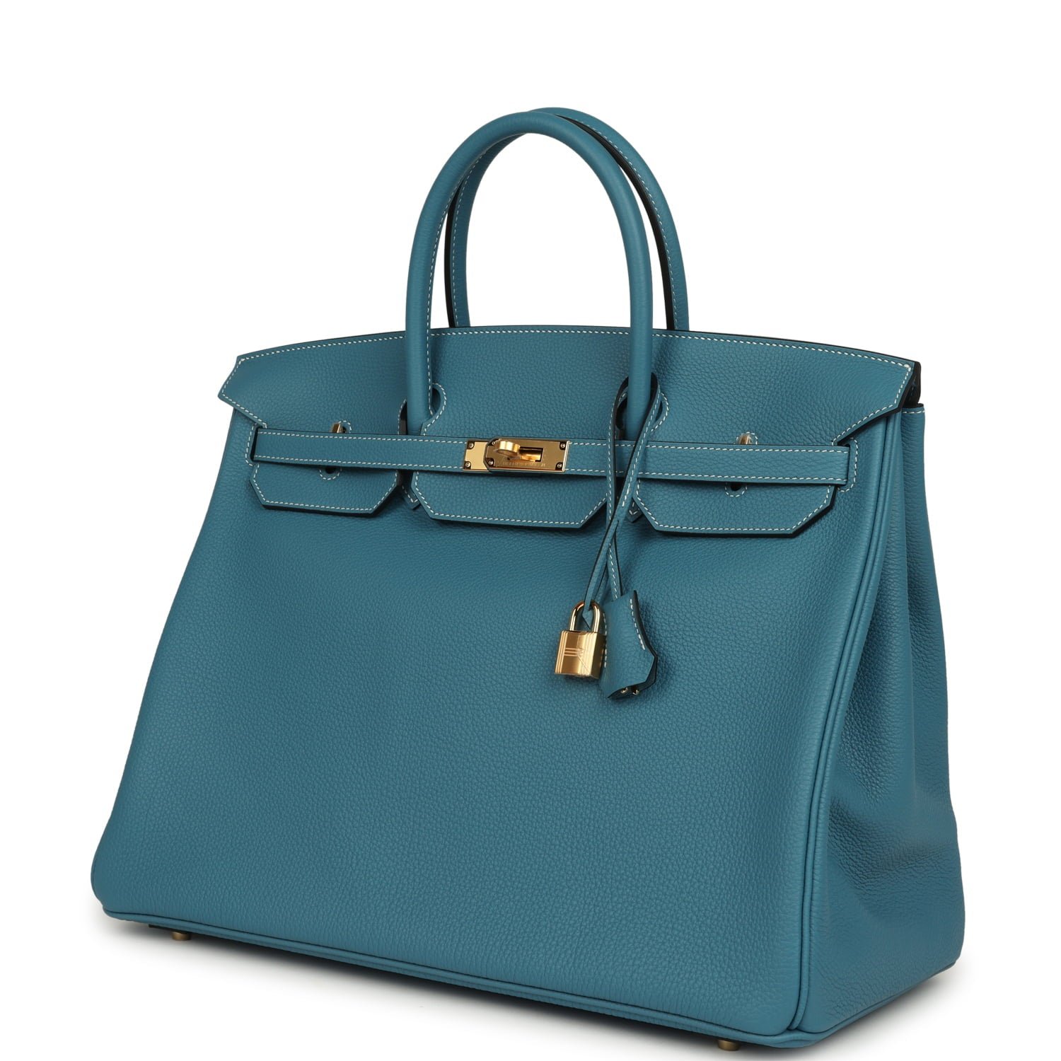 Hermès Birkin 40 Blue Jean Togo — view 3
