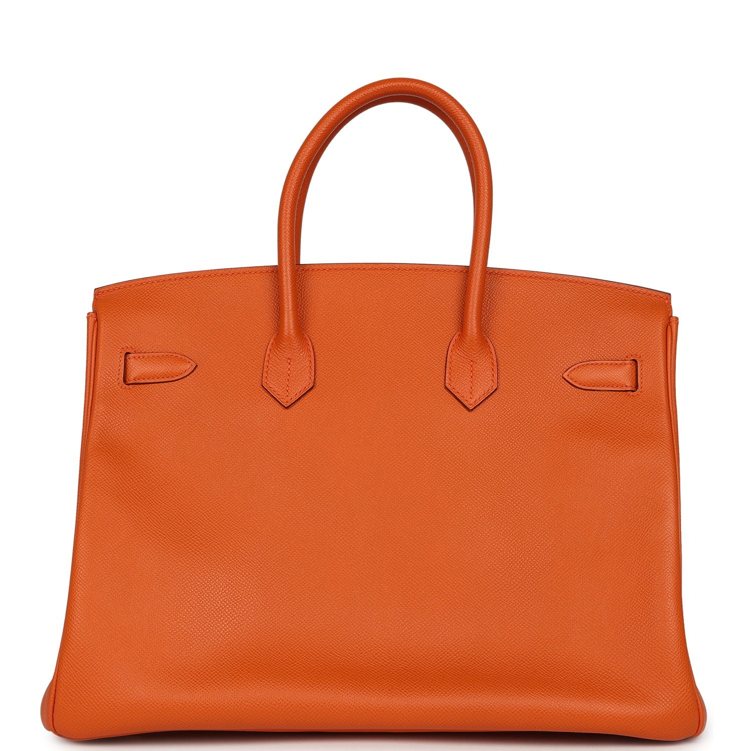 Pre-Owned Hermès Birkin 35 Orange Epsom — view 5