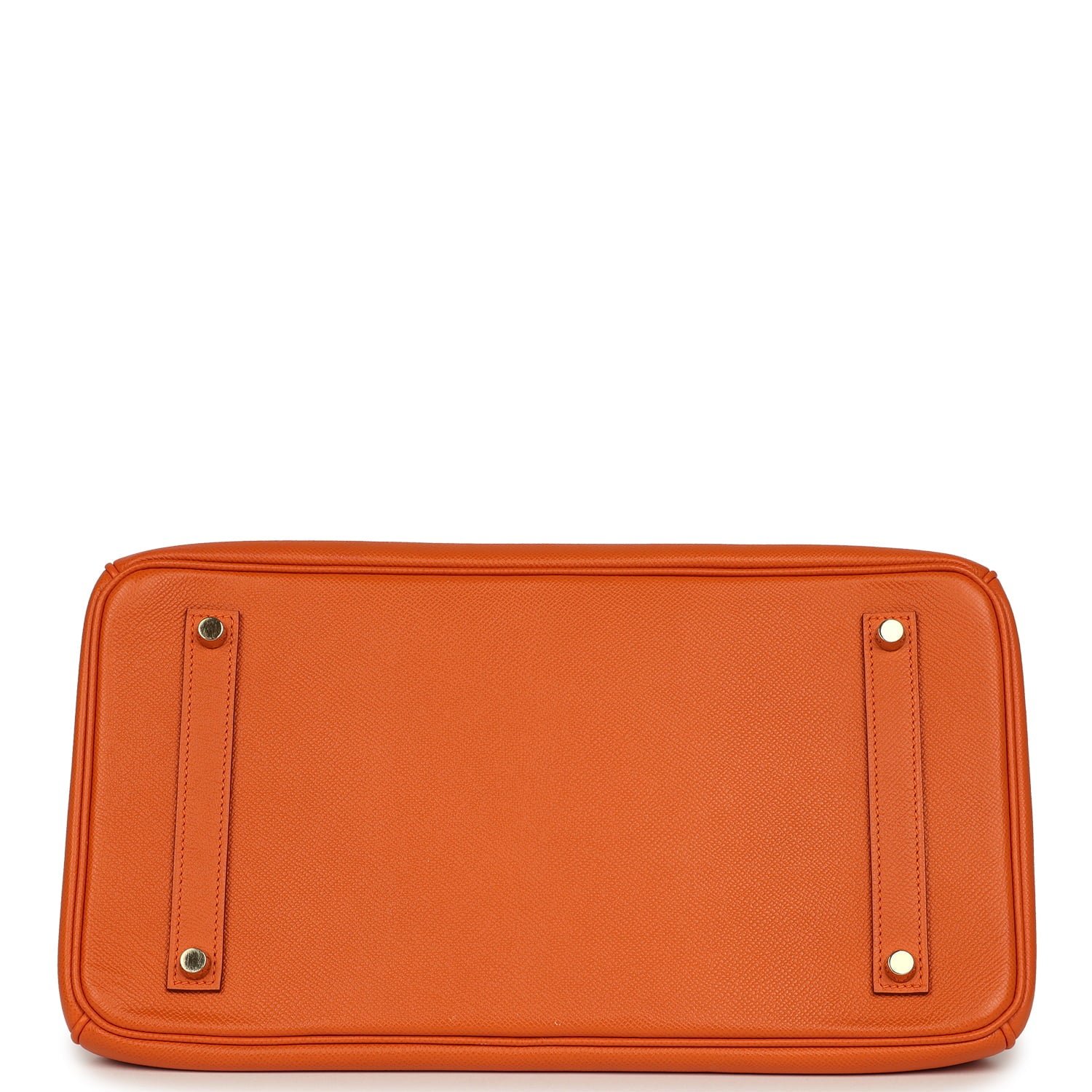 Pre-Owned Hermès Birkin 35 Orange Epsom — view 6