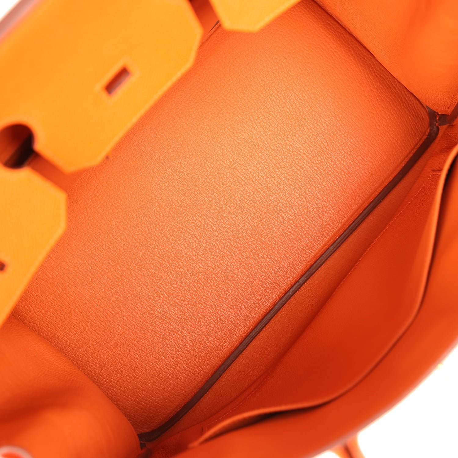 Pre-Owned Hermès Birkin 35 Orange Epsom — view 8