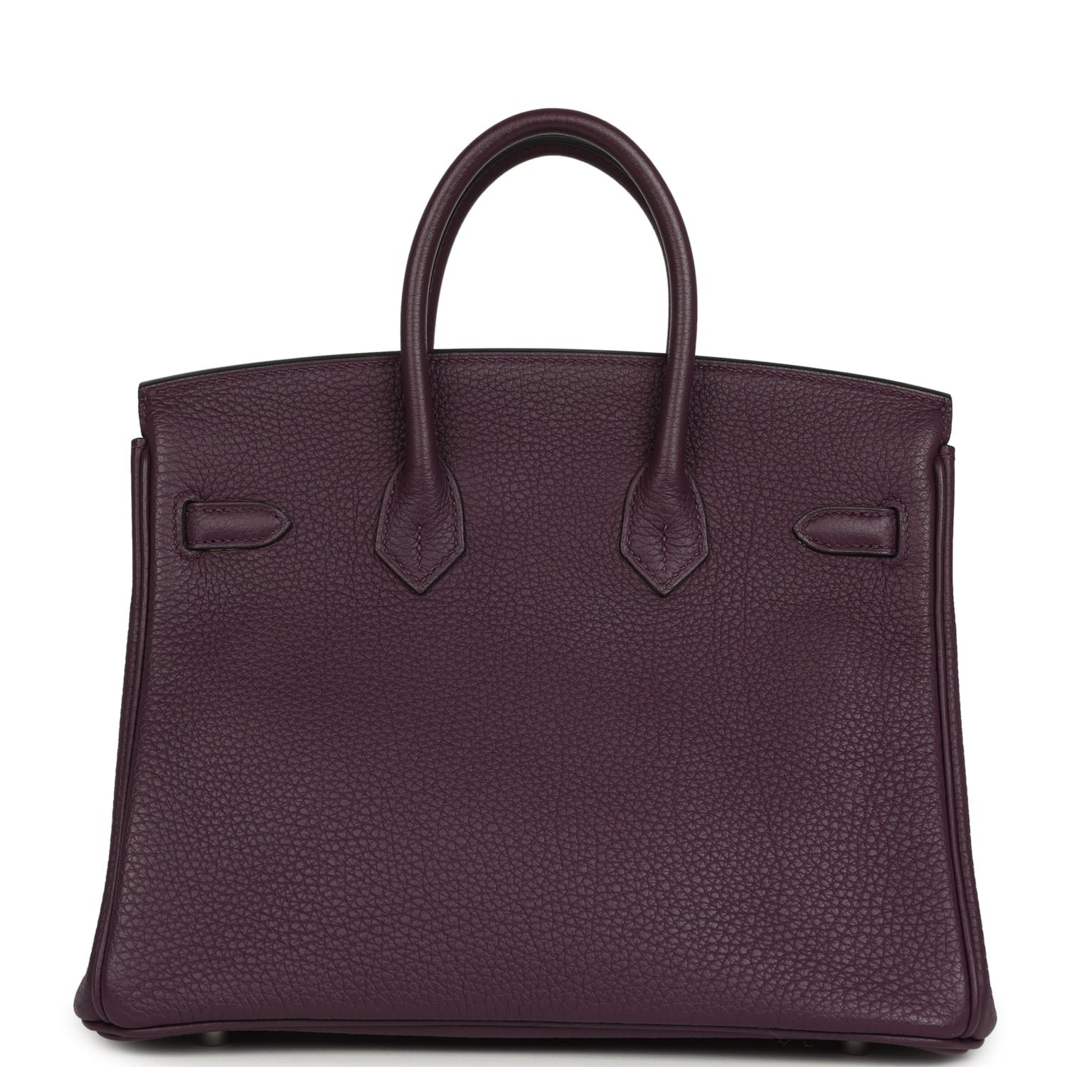 Pre-Owned Hermès Birkin 25 Raisin Togo — view 5