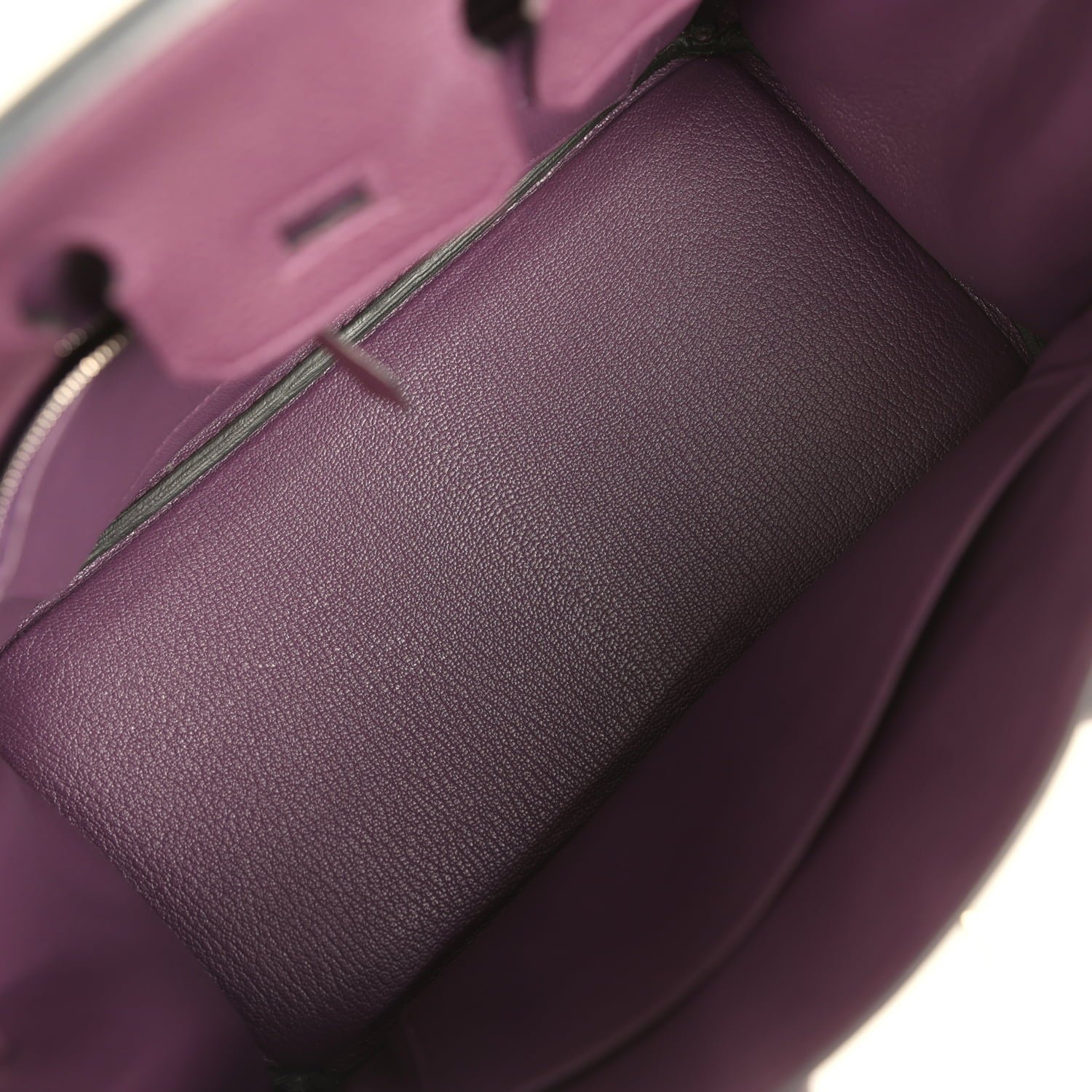Pre-Owned Hermès Birkin 25 Raisin Togo — view 8