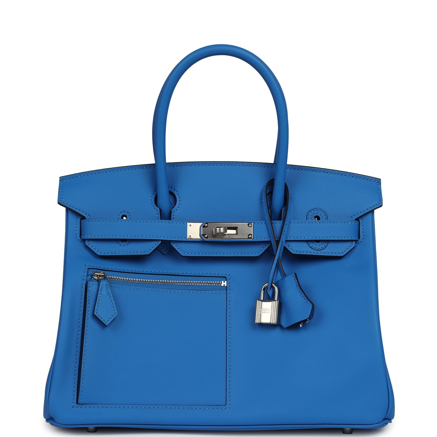 Hermès Colormatic Birkin 30 Bleu Hydra Swift