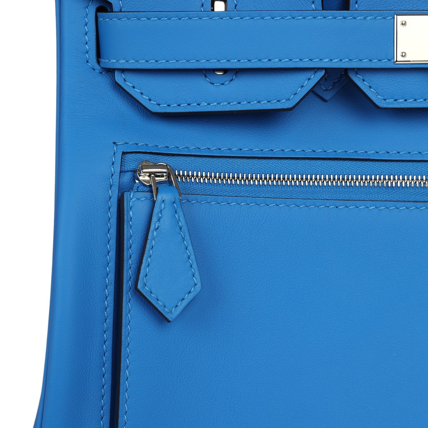 Hermès Colormatic Birkin 30 Bleu Hydra Swift — view 7