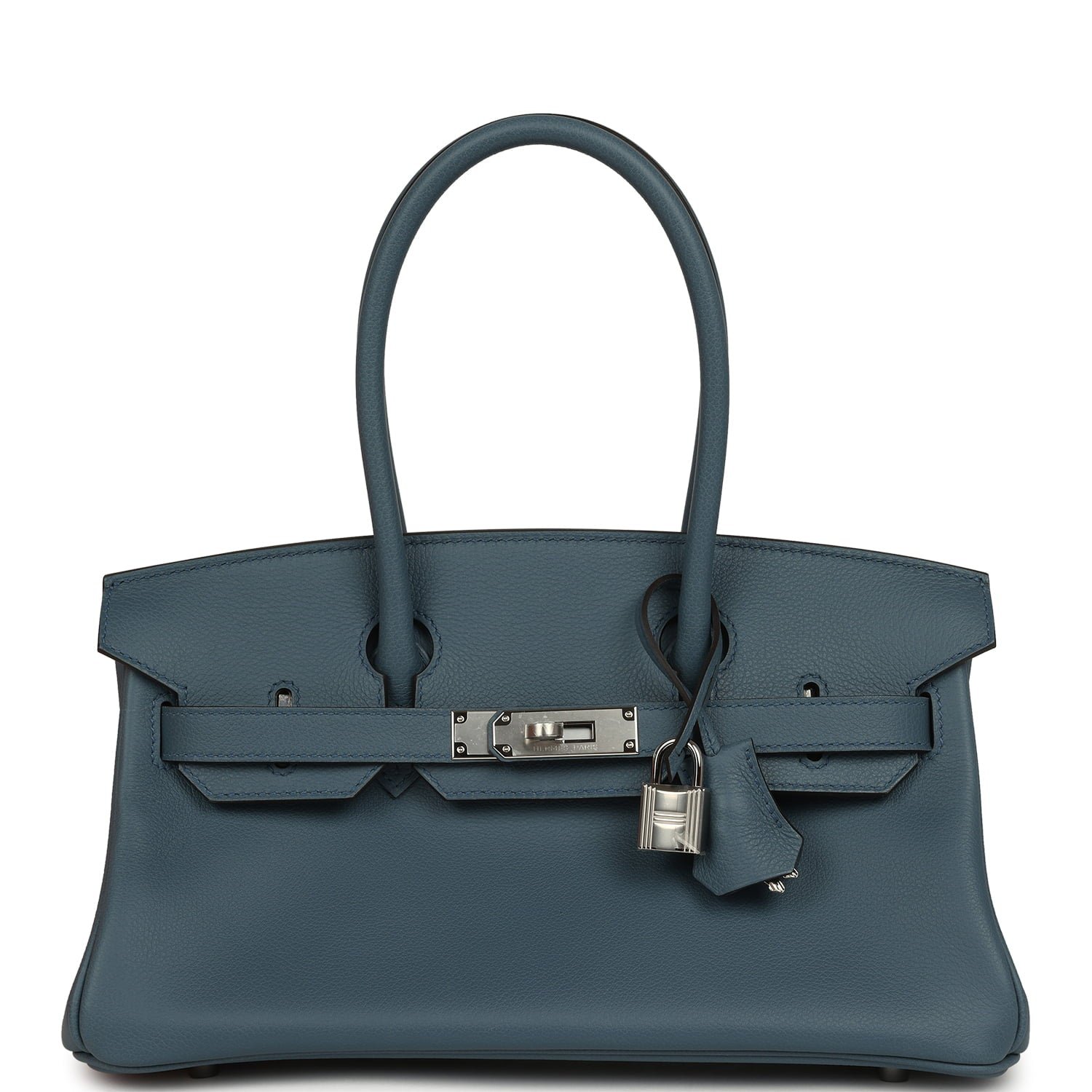 Hermès Shoulder Birkin Light 29 Evercolor Palladium