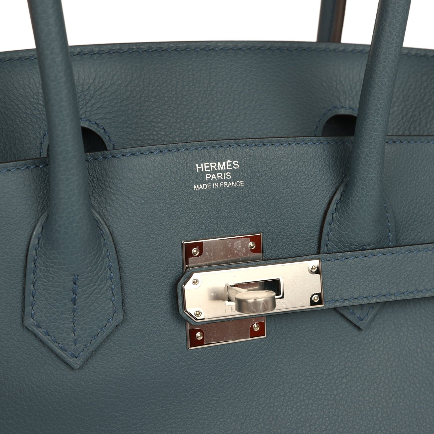 Hermès Shoulder Birkin Light 29 Evercolor Palladium — view 7
