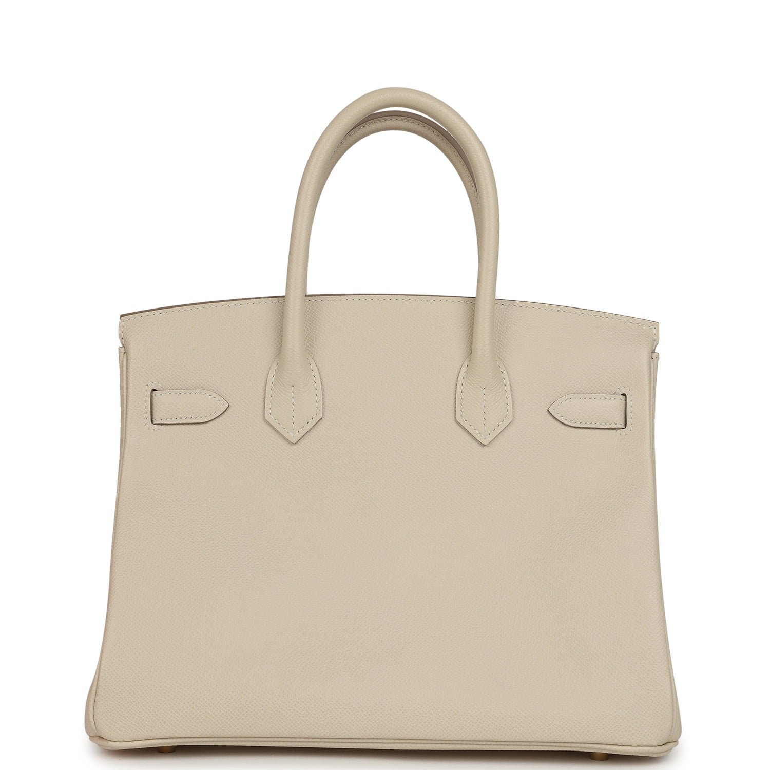 Pre-Owned Hermès Birkin 30 Craie Epsom Gold — view 4