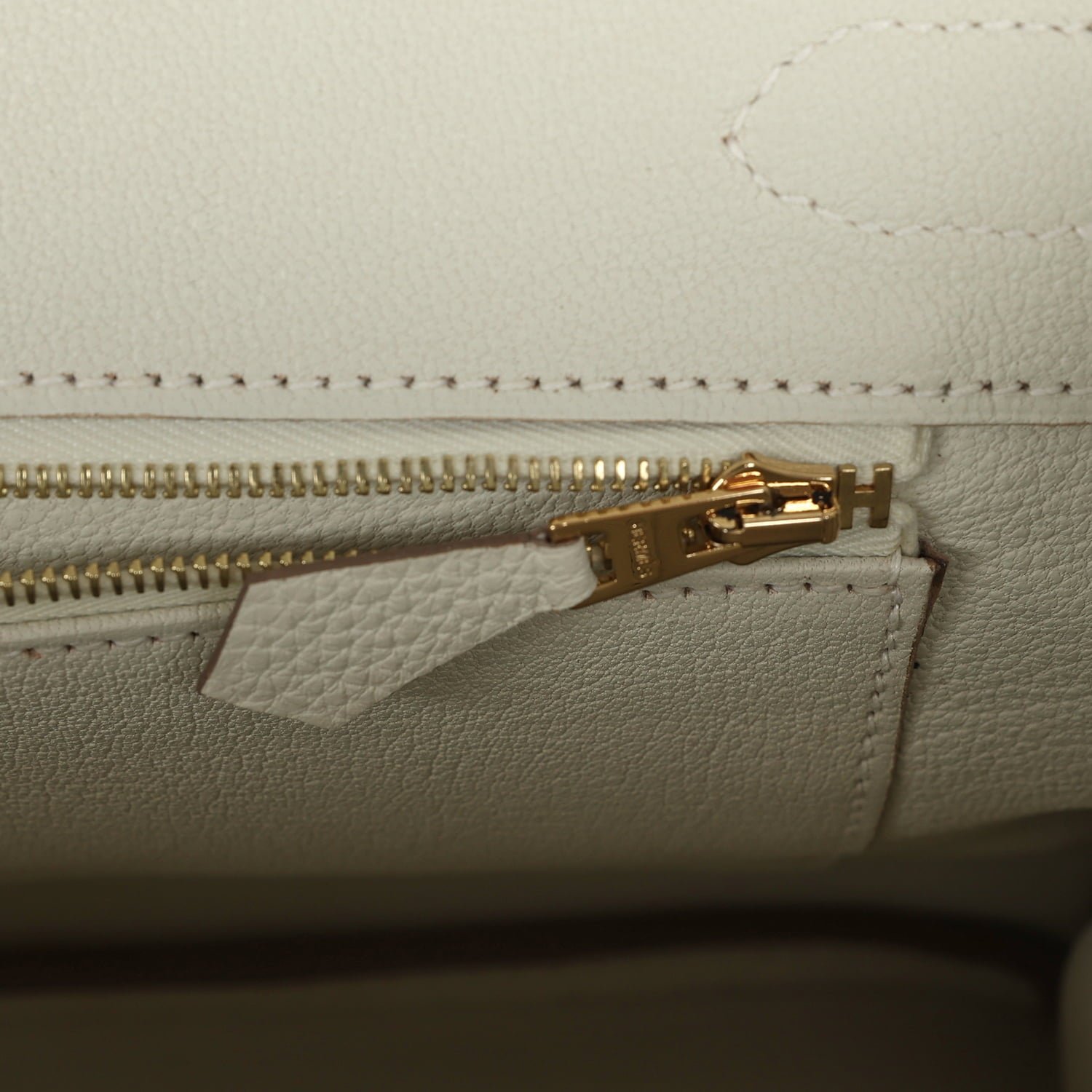 Pre-Owned Hermès Birkin 30 Mushroom Togo — view 9