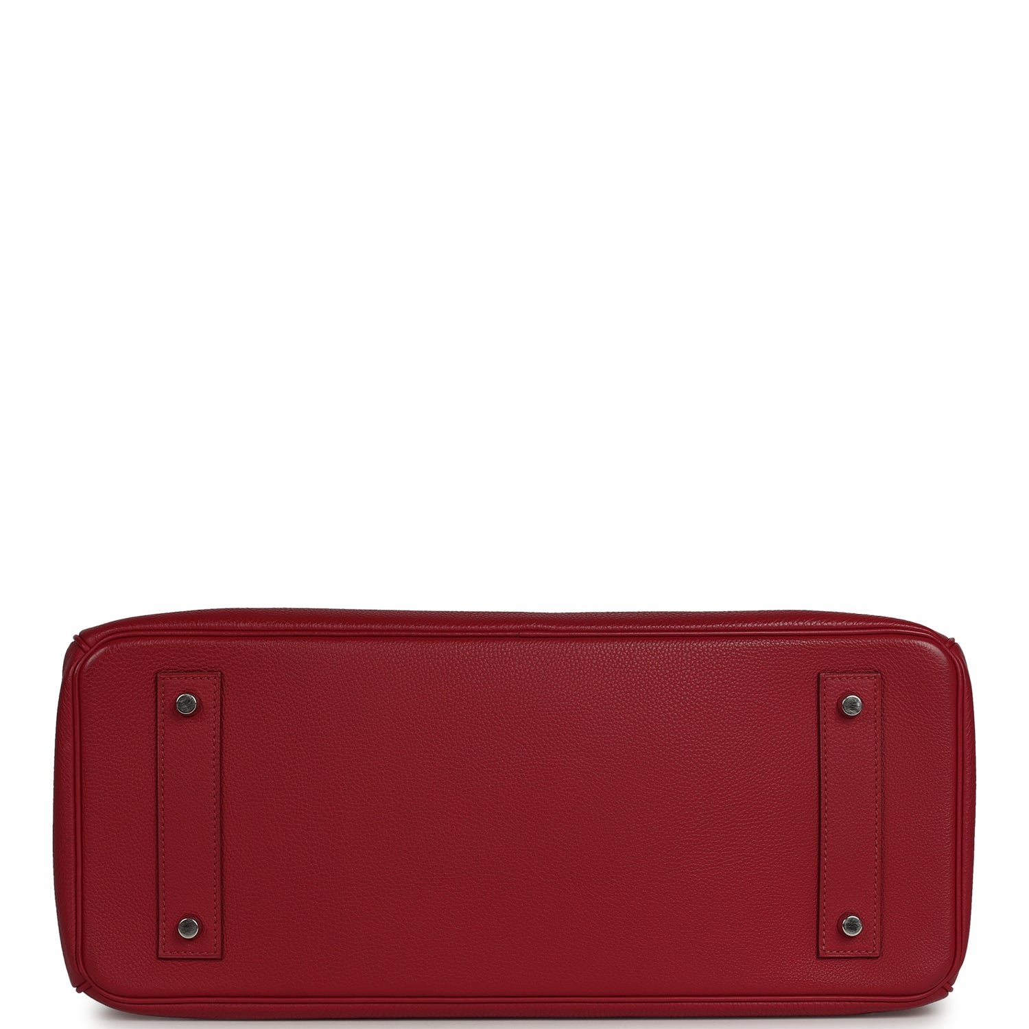 Vintage Hermès Shoulder Birkin JPG 42 Rubis Togo — view 6
