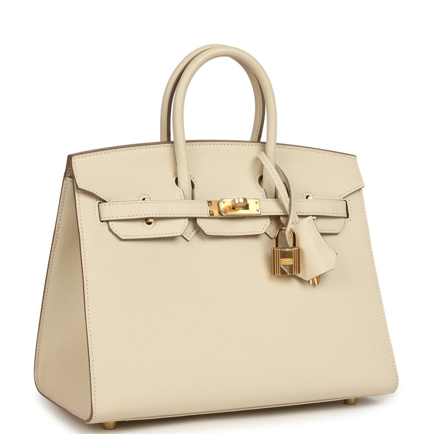 Hermès Birkin Sellier 25 Craie Epsom — view 2