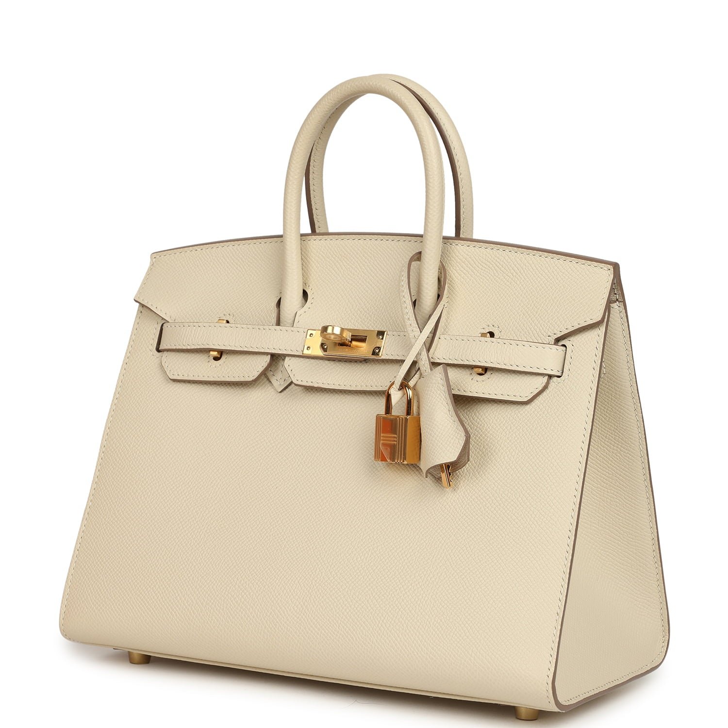 Hermès Birkin Sellier 25 Craie Epsom — view 3