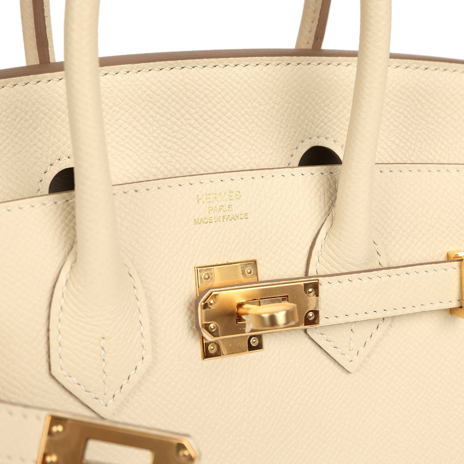 Hermès Birkin Sellier 25 Craie Epsom — view 7