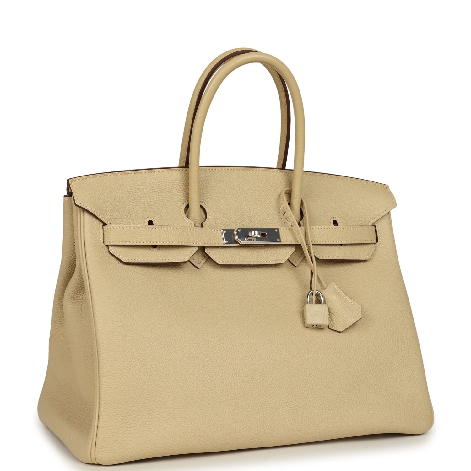 Pre-Owned Hermès Birkin 35 Parchemin Togo — view 2