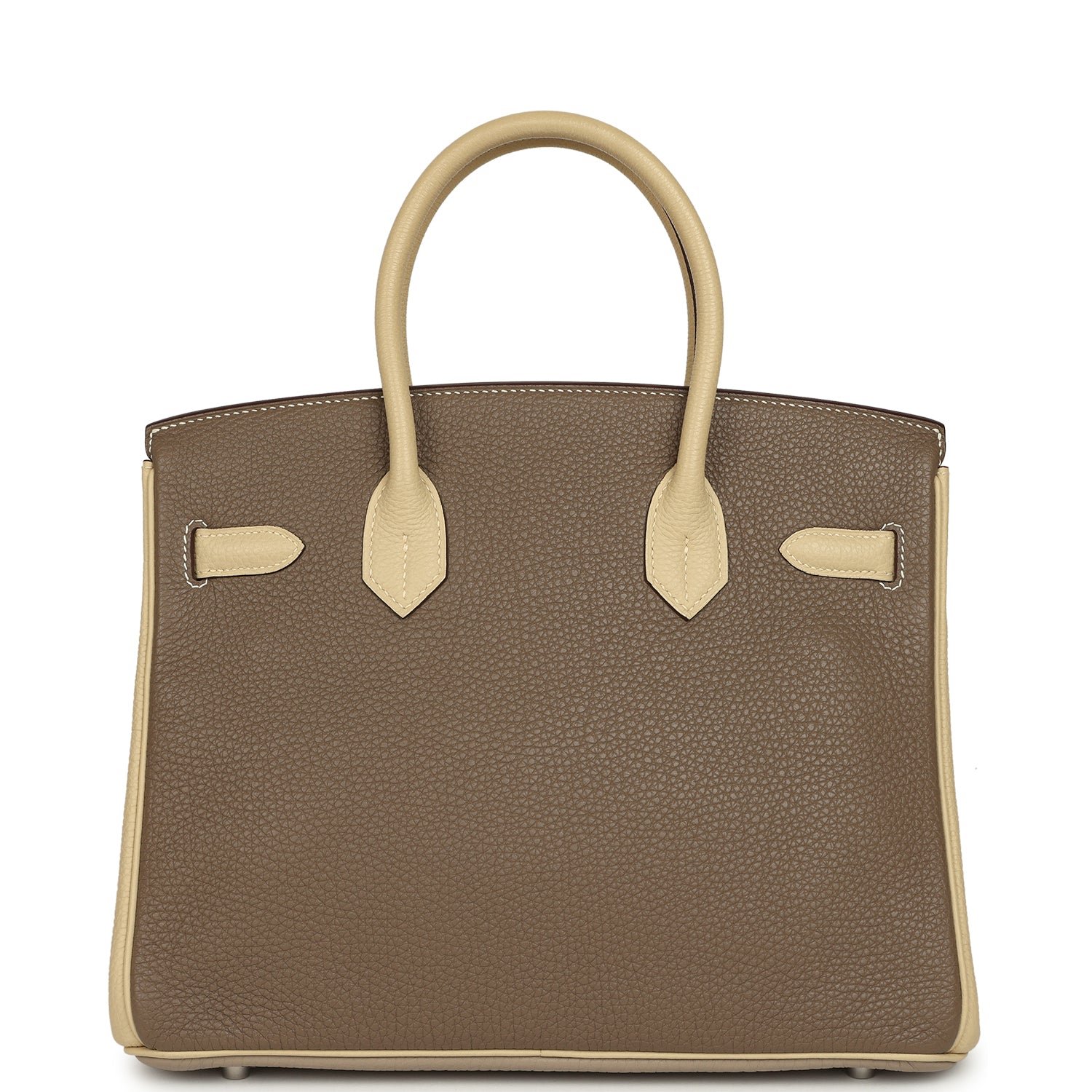 Pre-Owned Hermès Birkin 30 Gris Tourterelle Togo — view 5