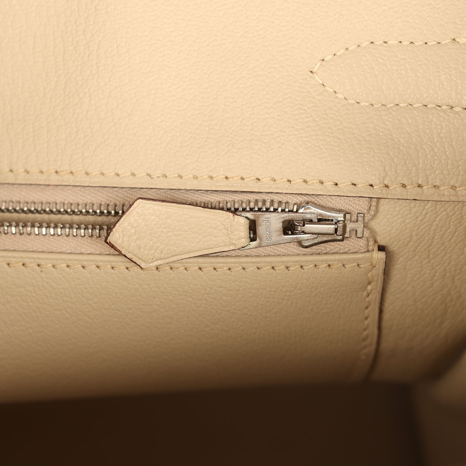 Pre-Owned Hermès Birkin 30 Gris Tourterelle Togo — view 9