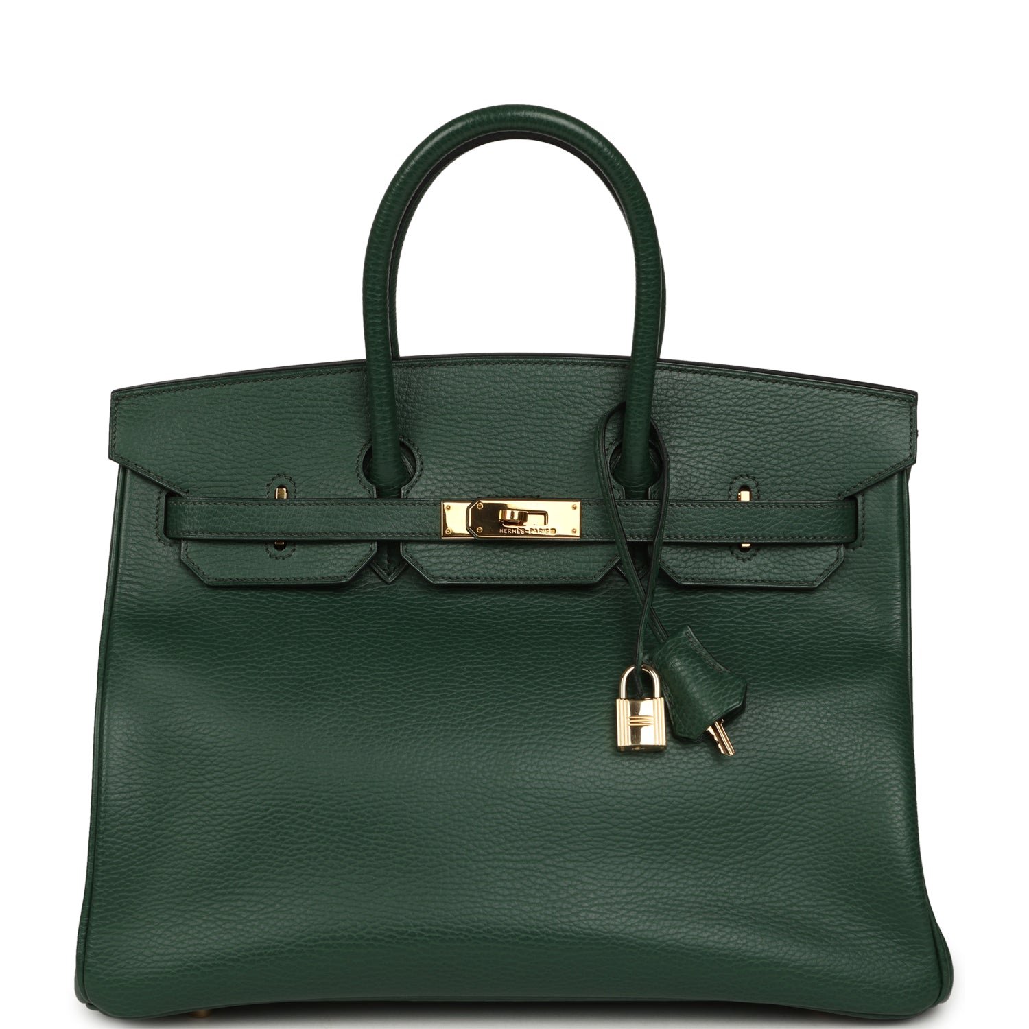 Vintage Hermès Birkin 35 Vert Anglais Ardennes