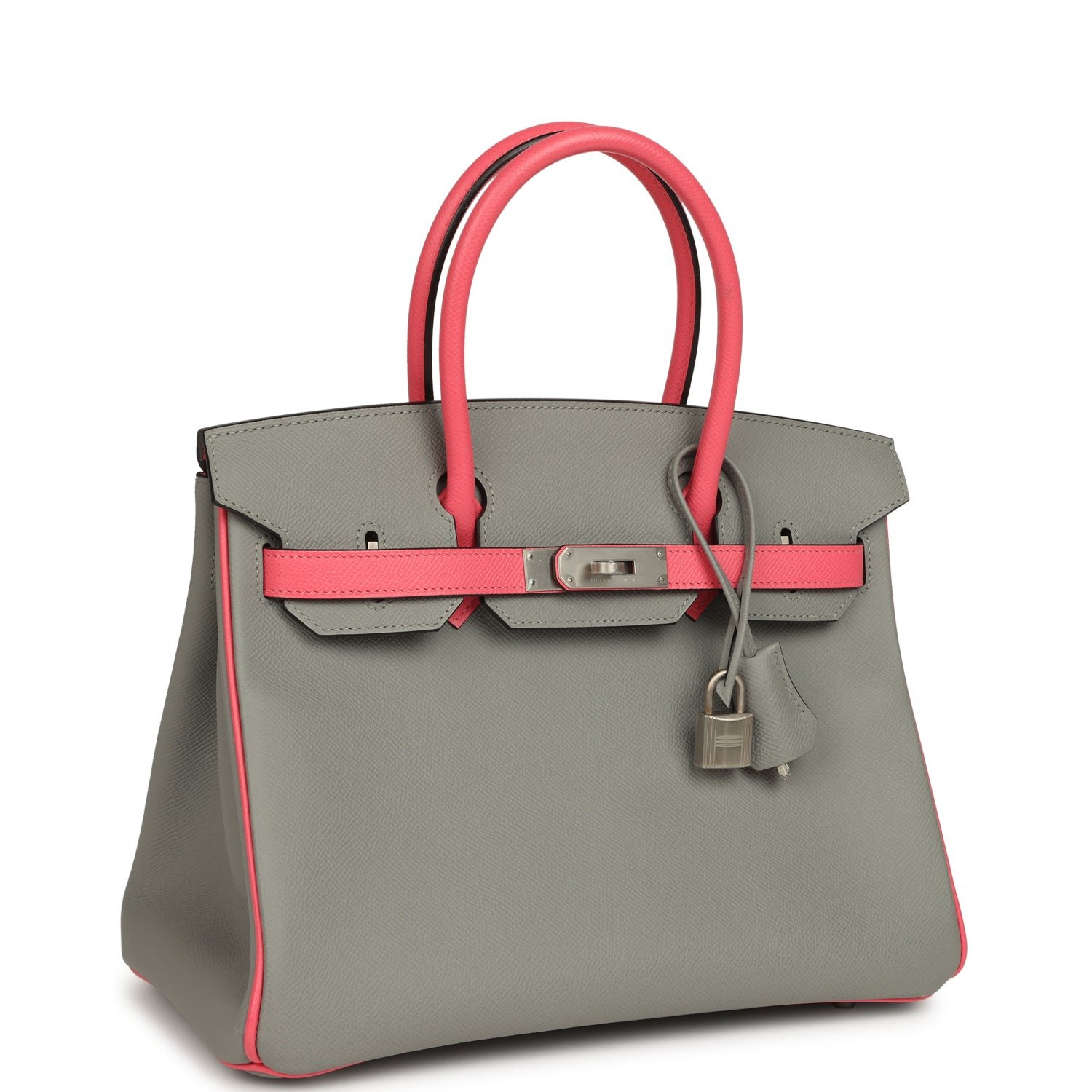 Hermès Birkin 30 Gris Mouette Epsom — view 2