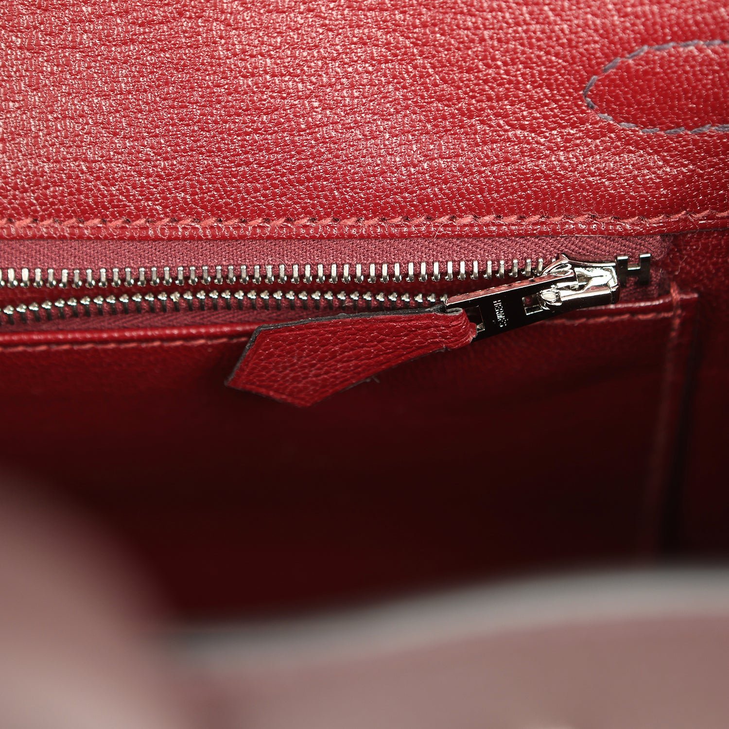Hermès Birkin 25 Rouge Sellier Togo — view 8
