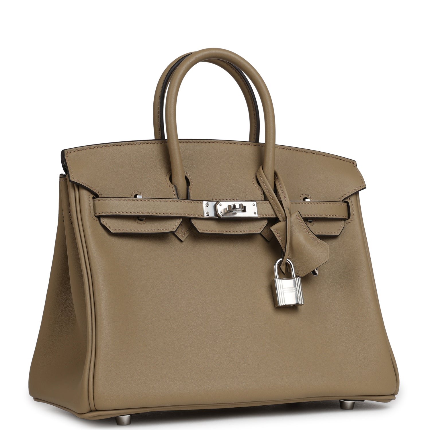 Hermès Birkin 25 Beige Marfa Swift — view 2