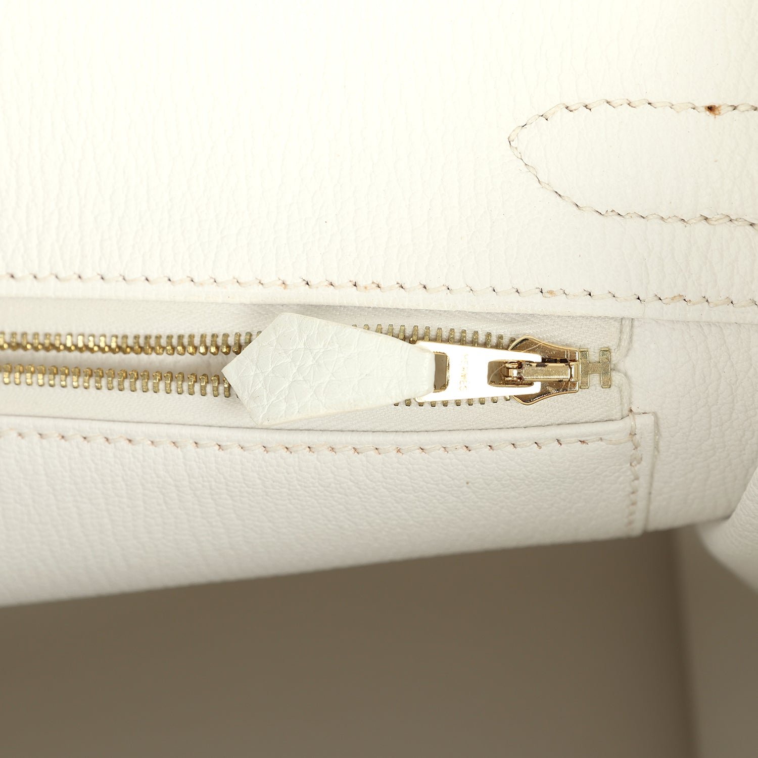 Hermès Birkin 30 White Clemence — view 9