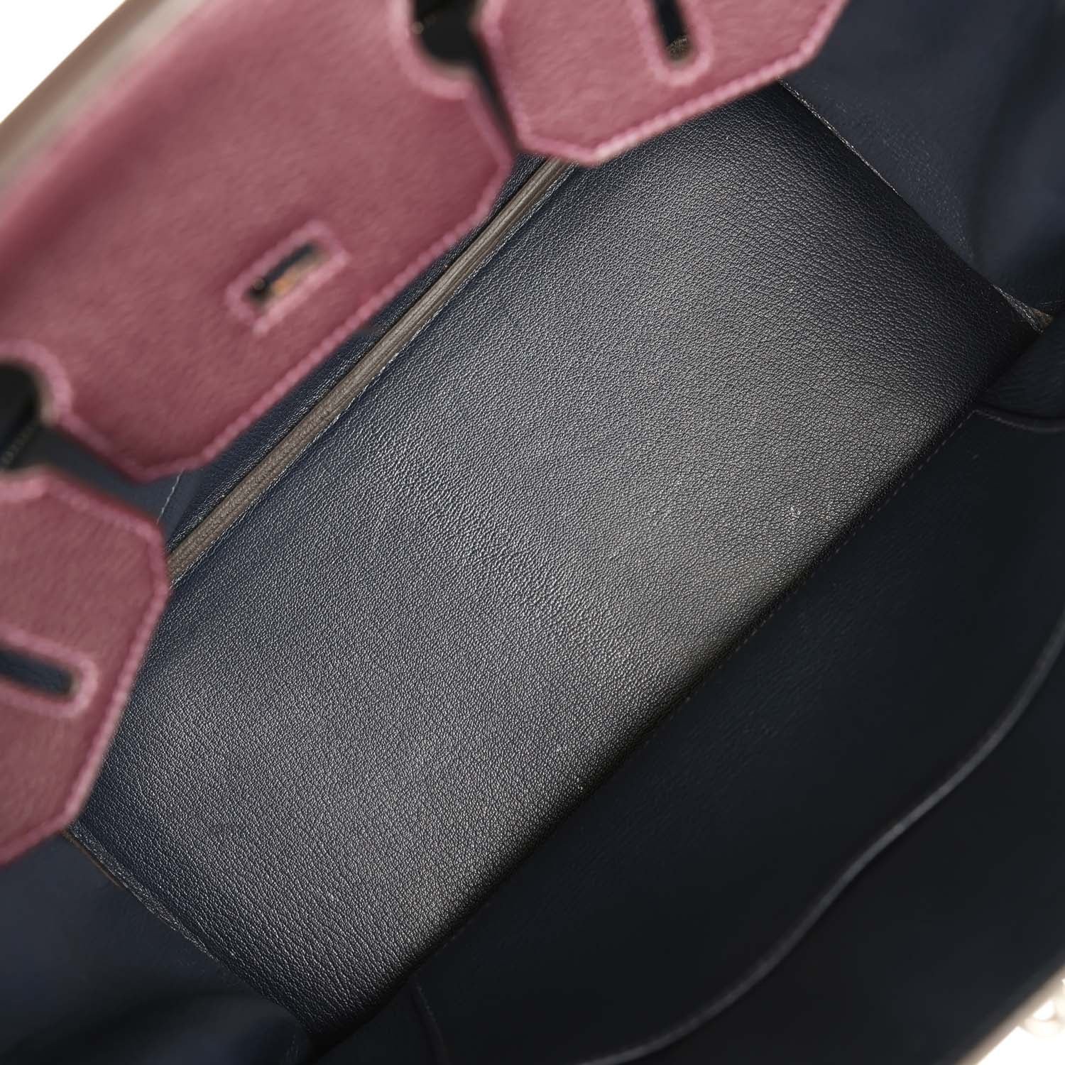 Pre-Owned Hermès Birkin 30 Raisin Togo — view 8