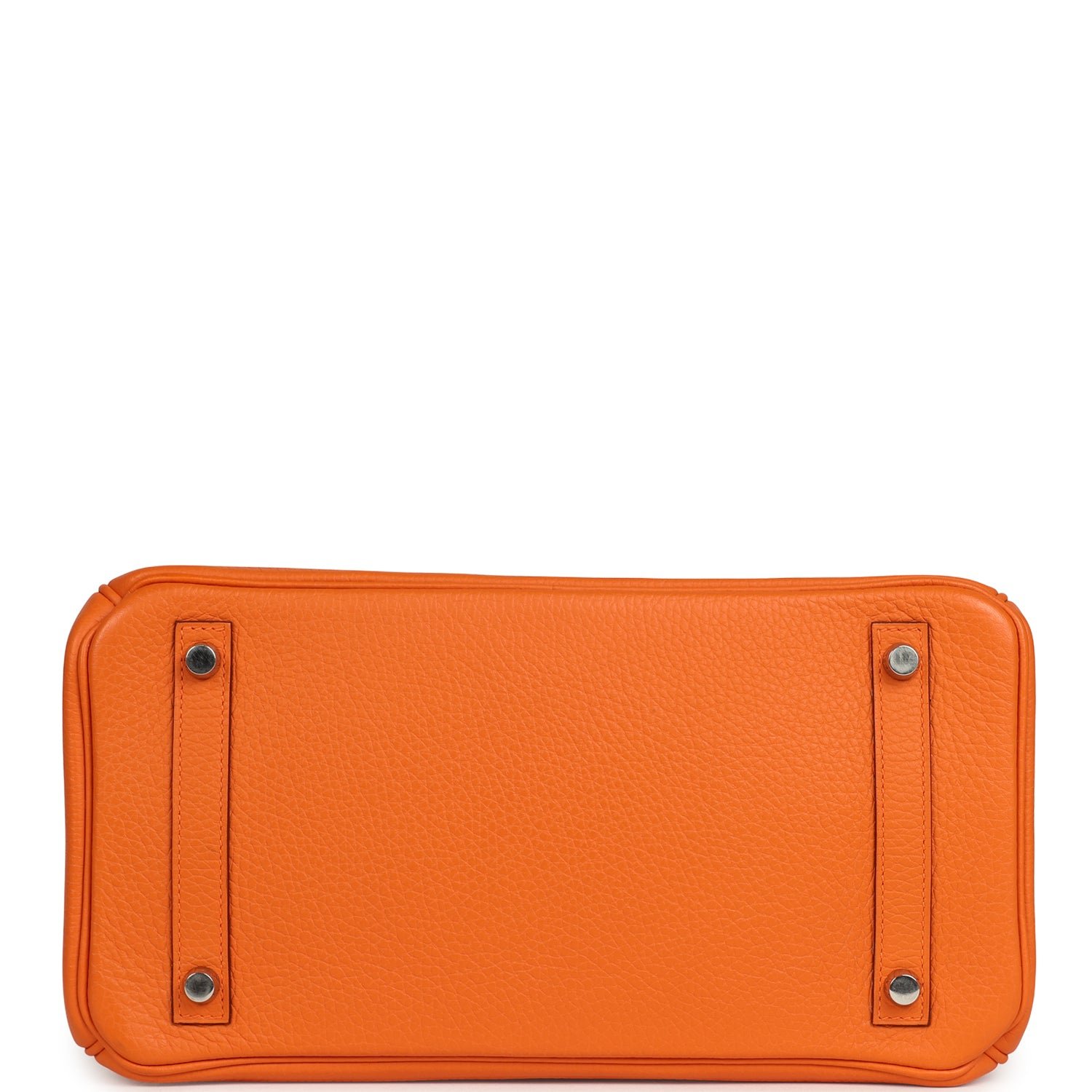 Pre-Owned Hermès Birkin 30 Orange Clemence — view 6