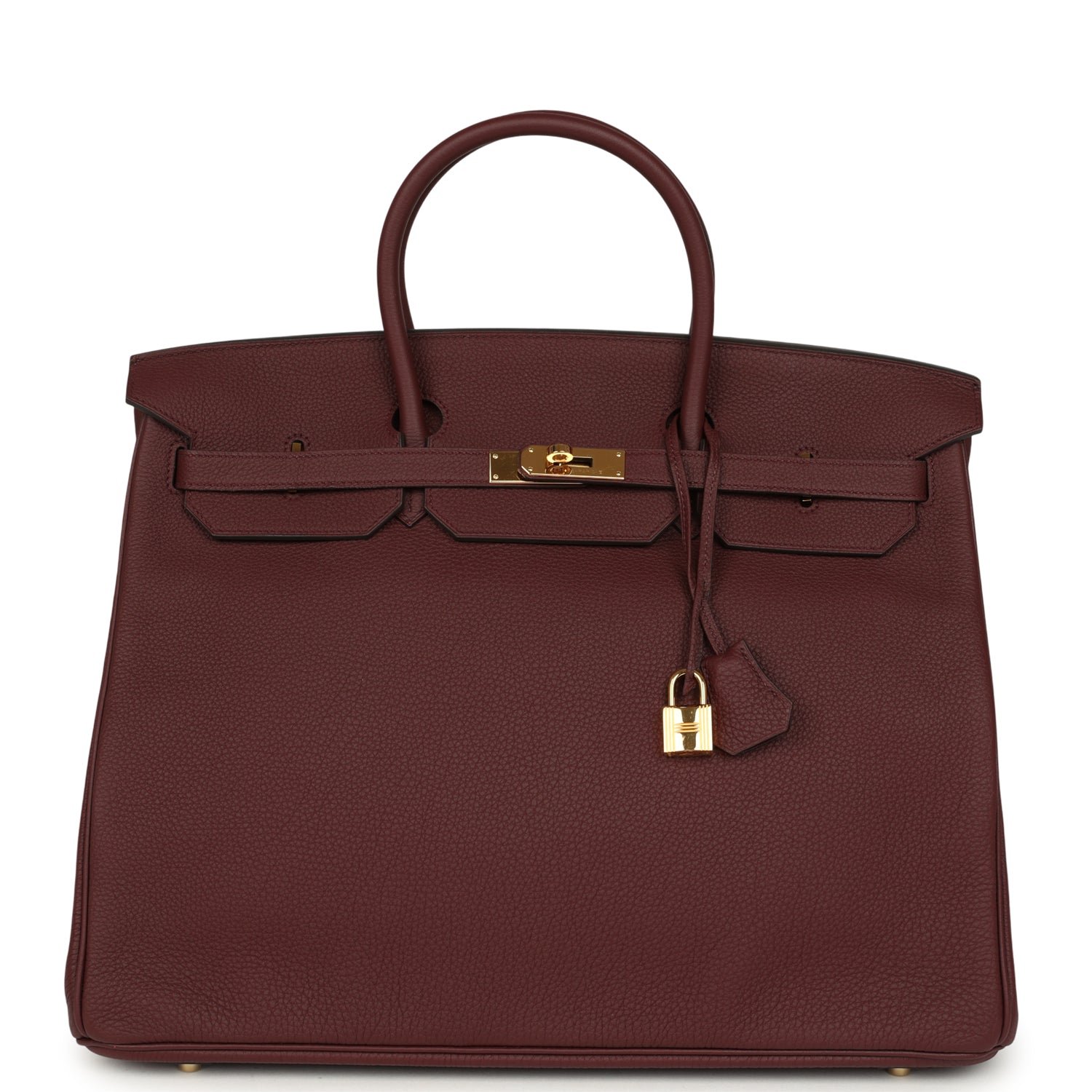 Pre-Owned Hermès Birkin 40 Bordeaux Togo