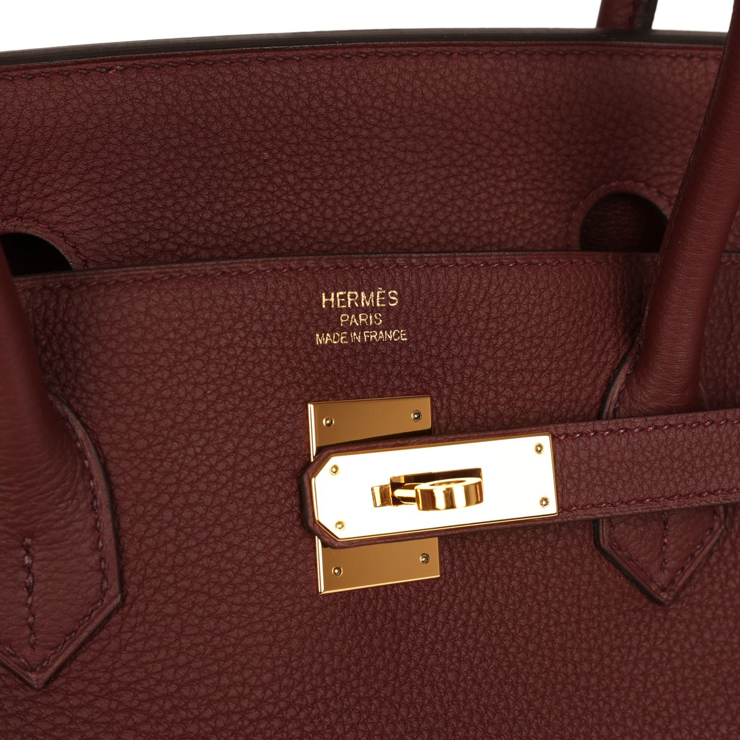 Pre-Owned Hermès Birkin 40 Bordeaux Togo — view 7