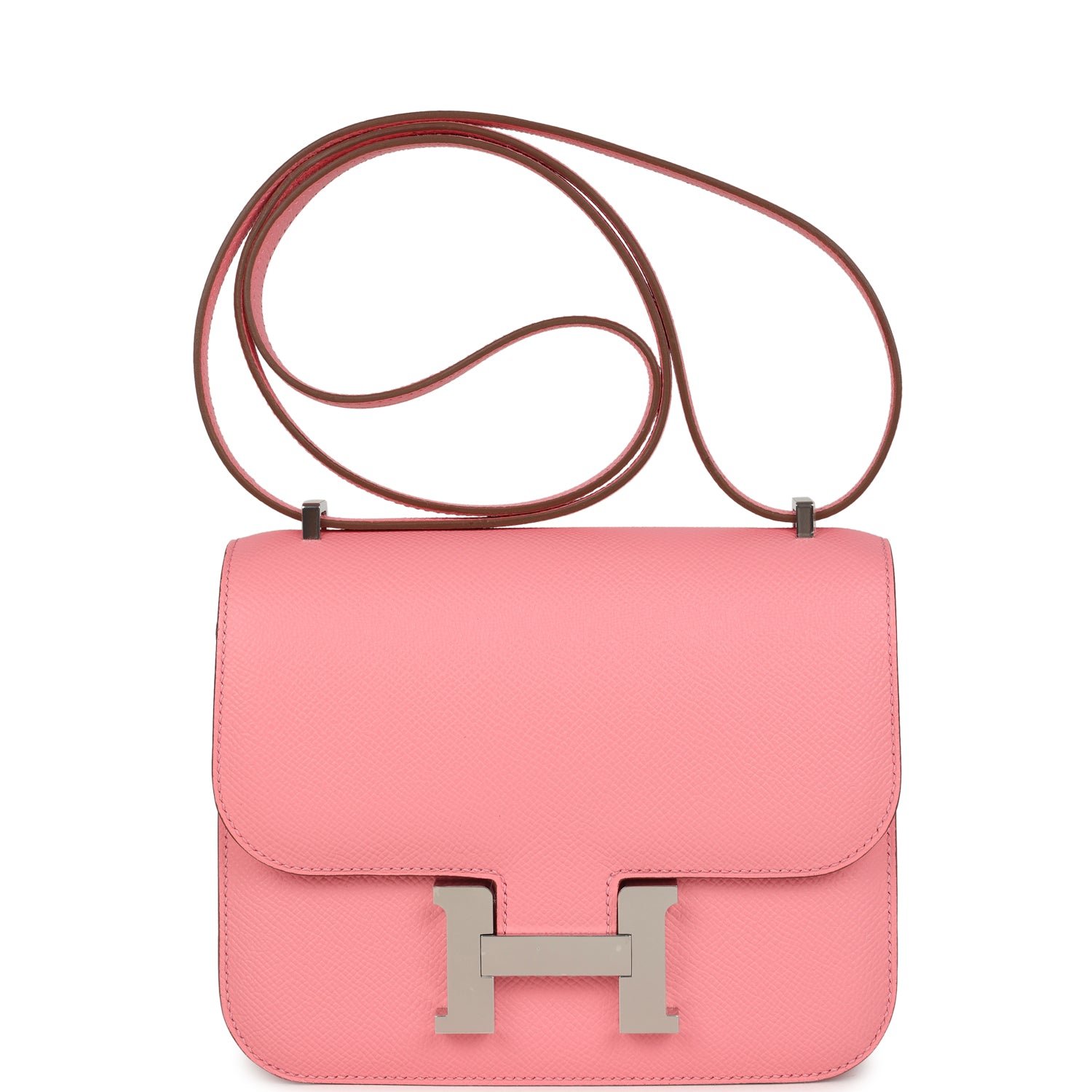 Hermès Constance 18 Rose Confetti Epsom