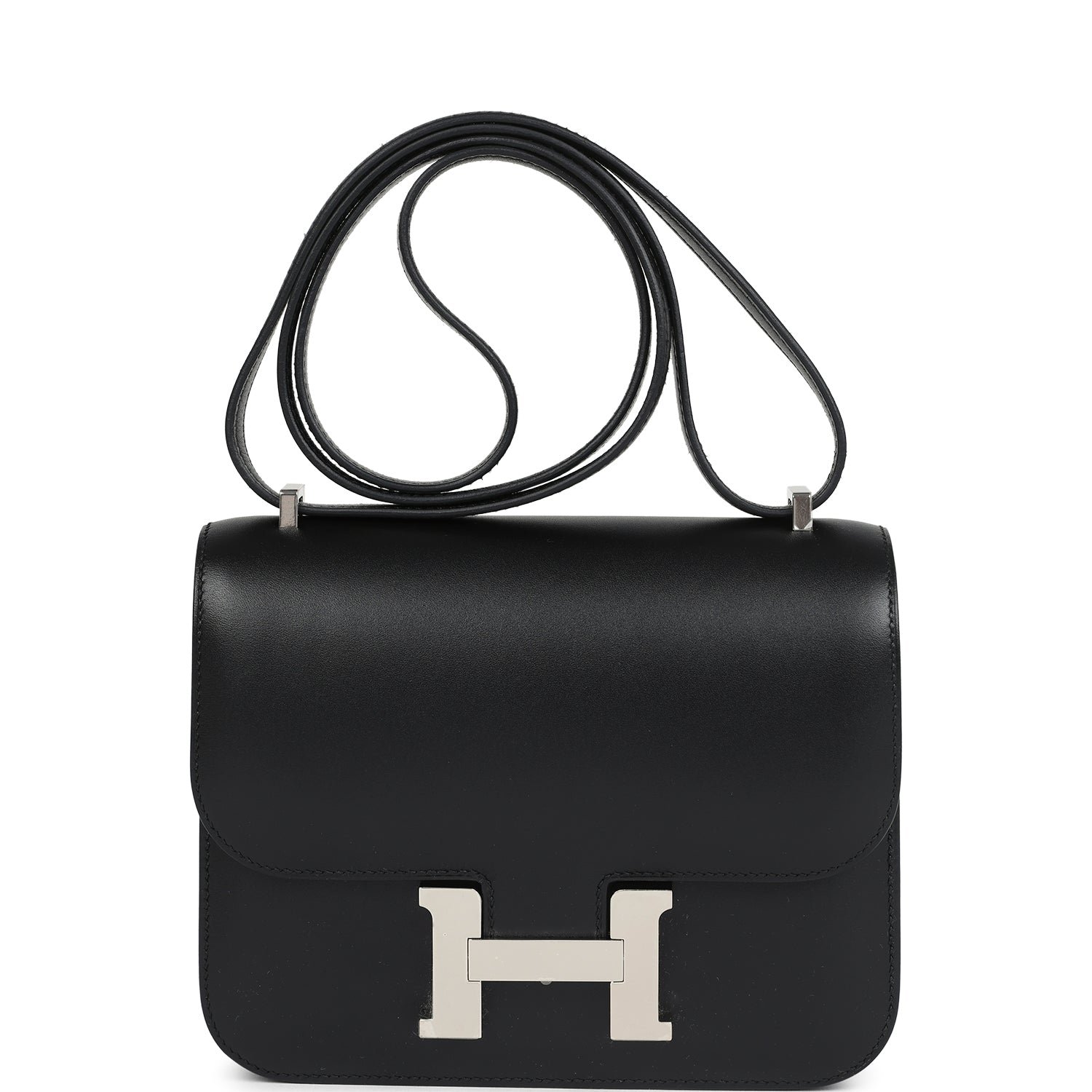 Hermès Constance 18 Black Tadelakt