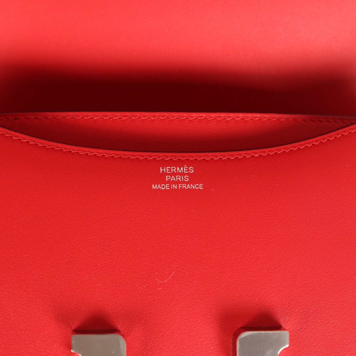Hermès Constance 18 Rouge De Coeur Embroidered — view 8
