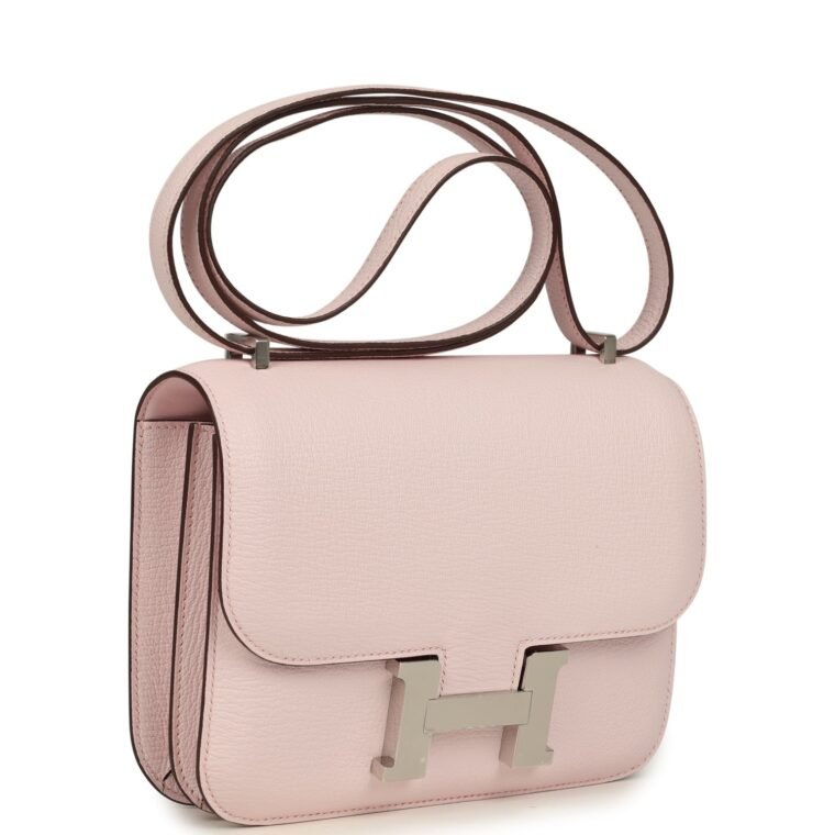 Hermès Constance 18 Rose Darling Chevre Mysore for Sale — alternate view