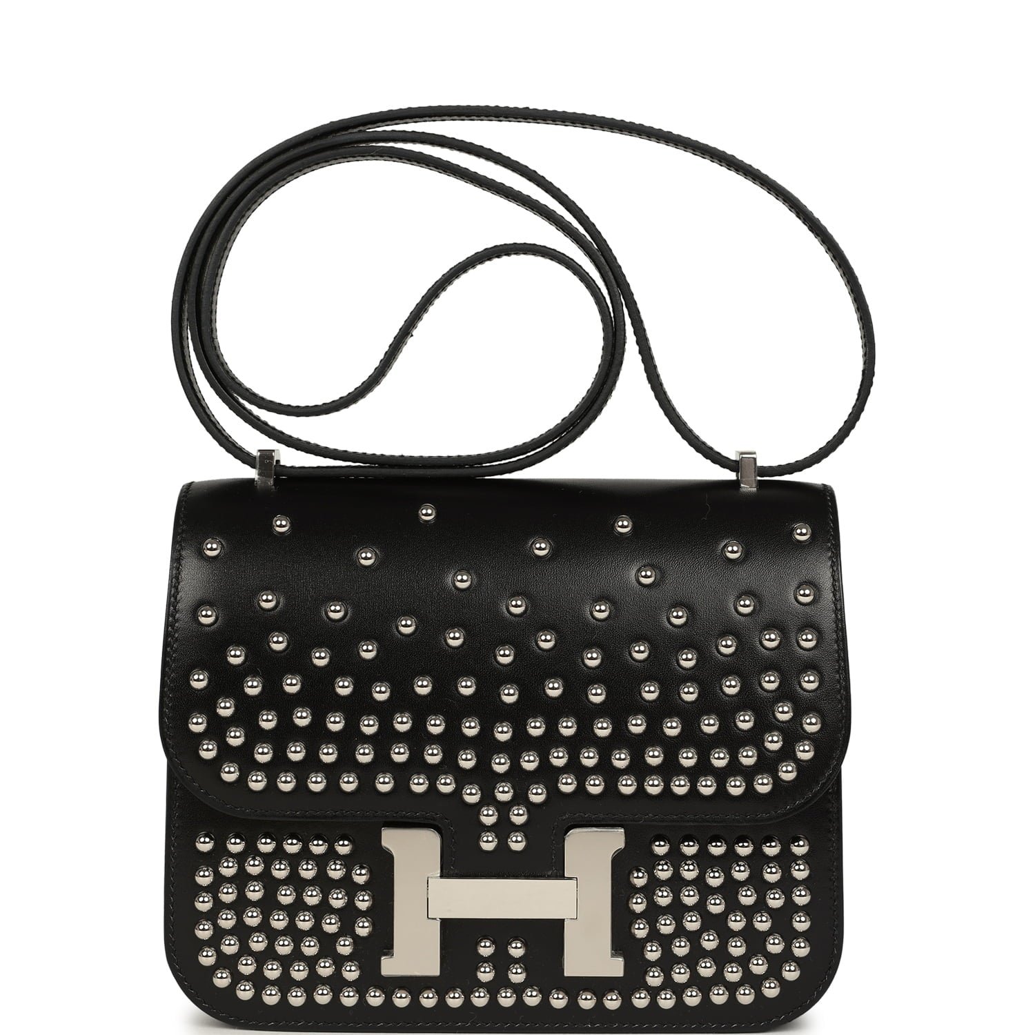 Pre-Owned Hermès Constance 18 Black Box