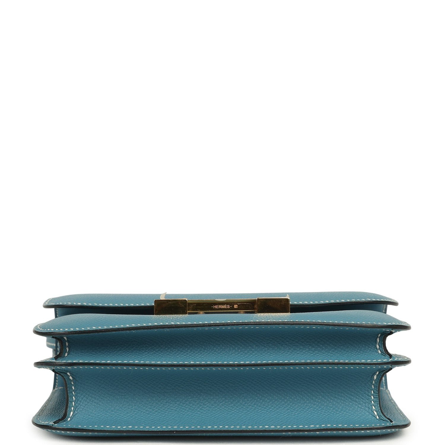 Hermès Constance 18 Blue Jean Epsom — view 6