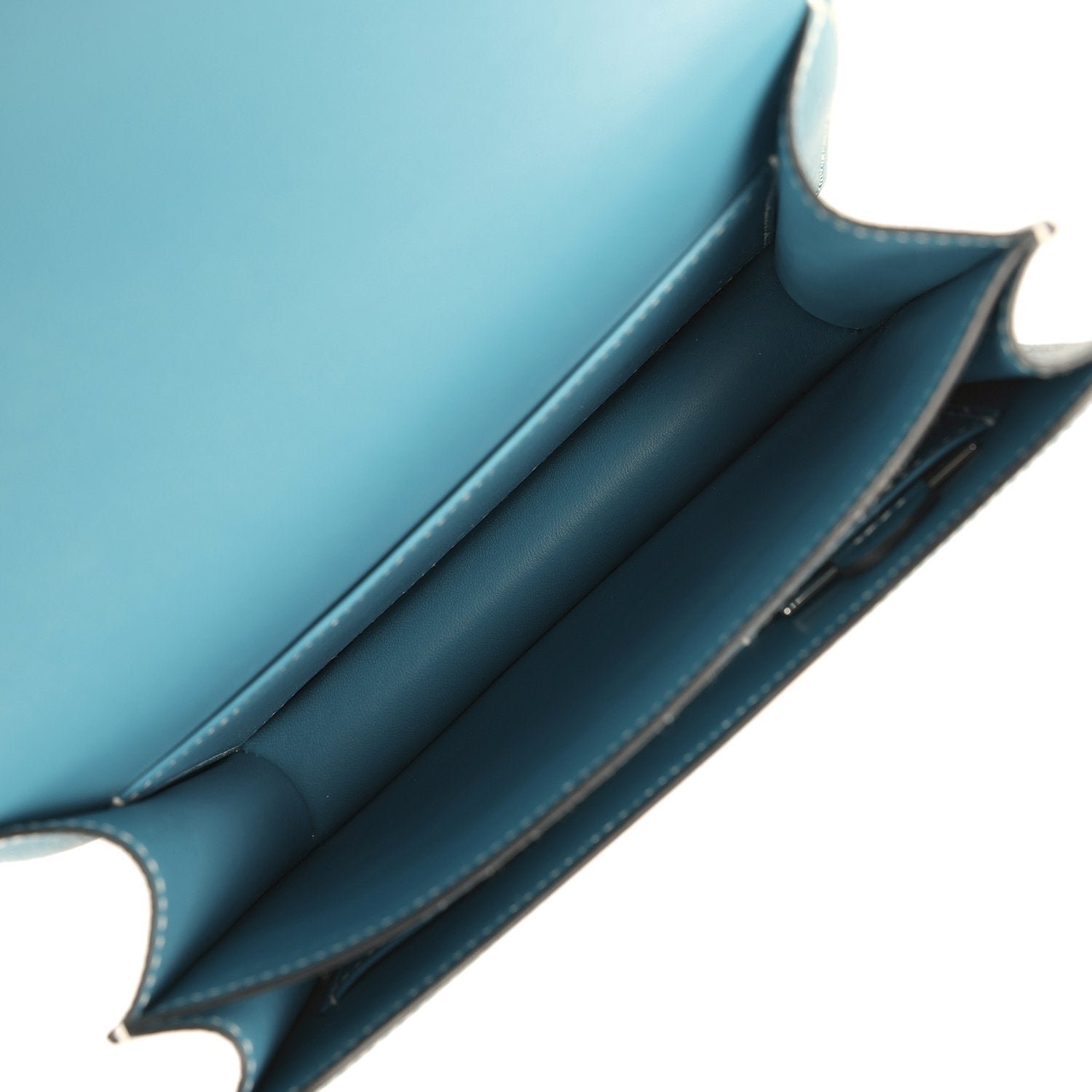 Hermès Constance 18 Blue Jean Epsom — view 9