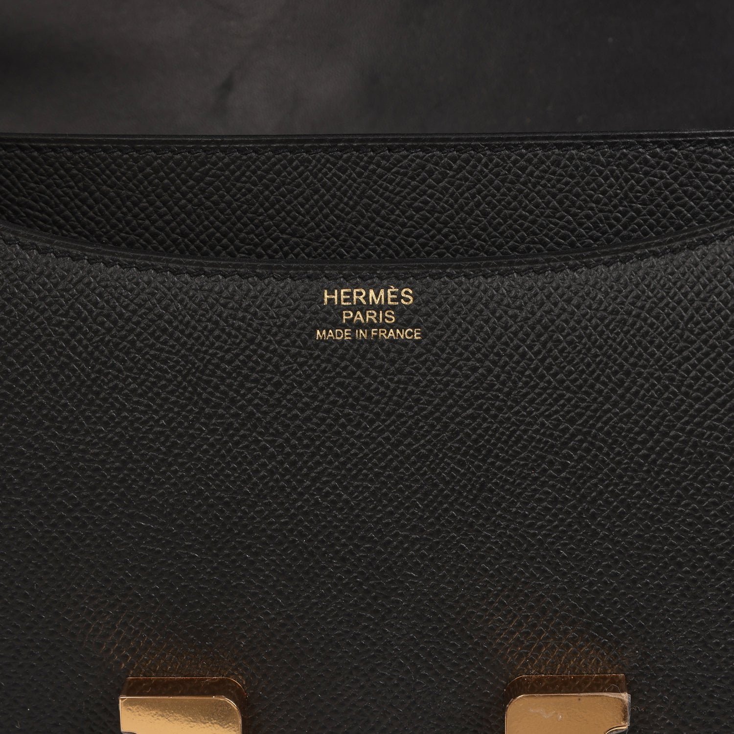 Pre-Owned Hermès Constance 24 Black Epsom — view 7
