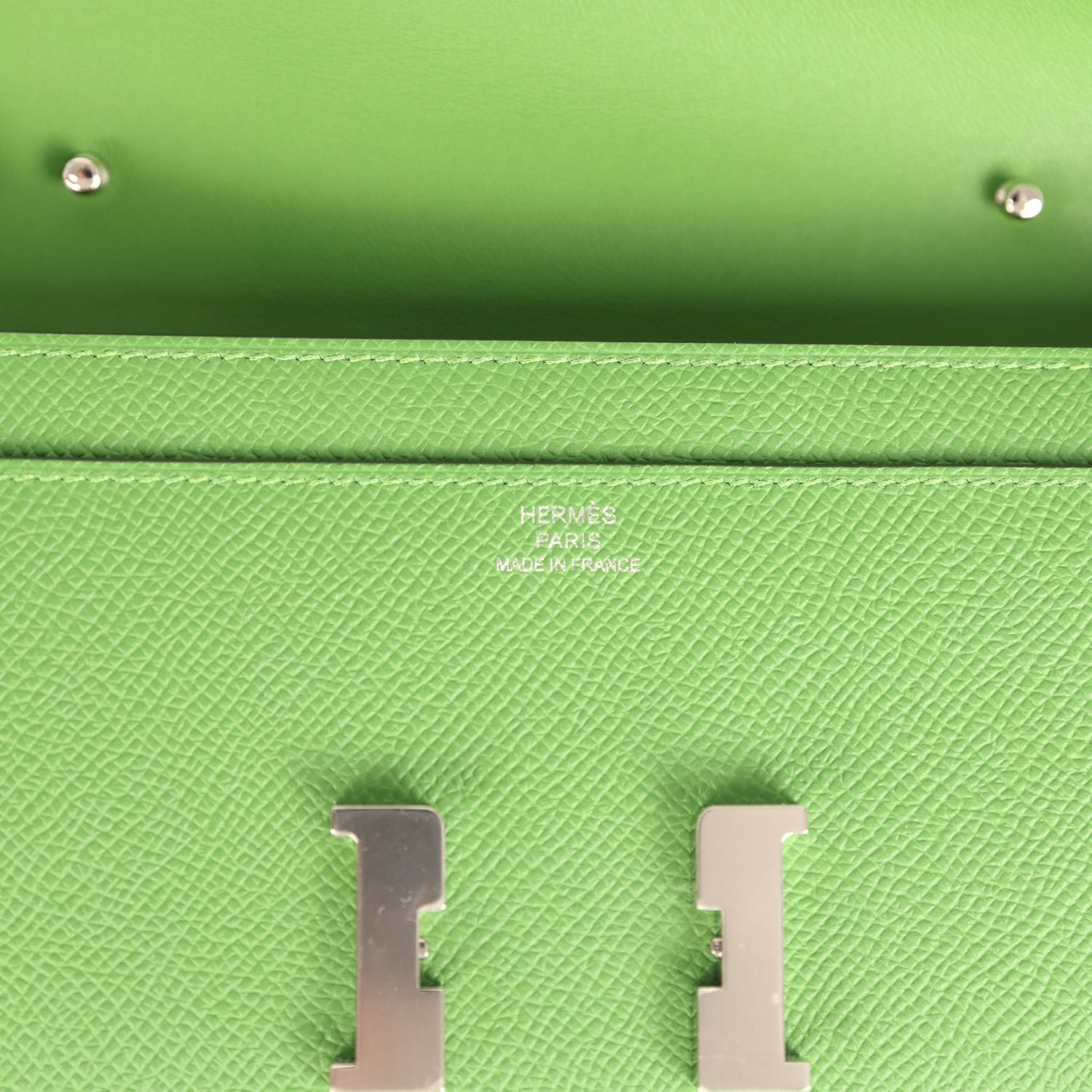 Hermès Constance Wallet To Go Epsom Palladium — view 7