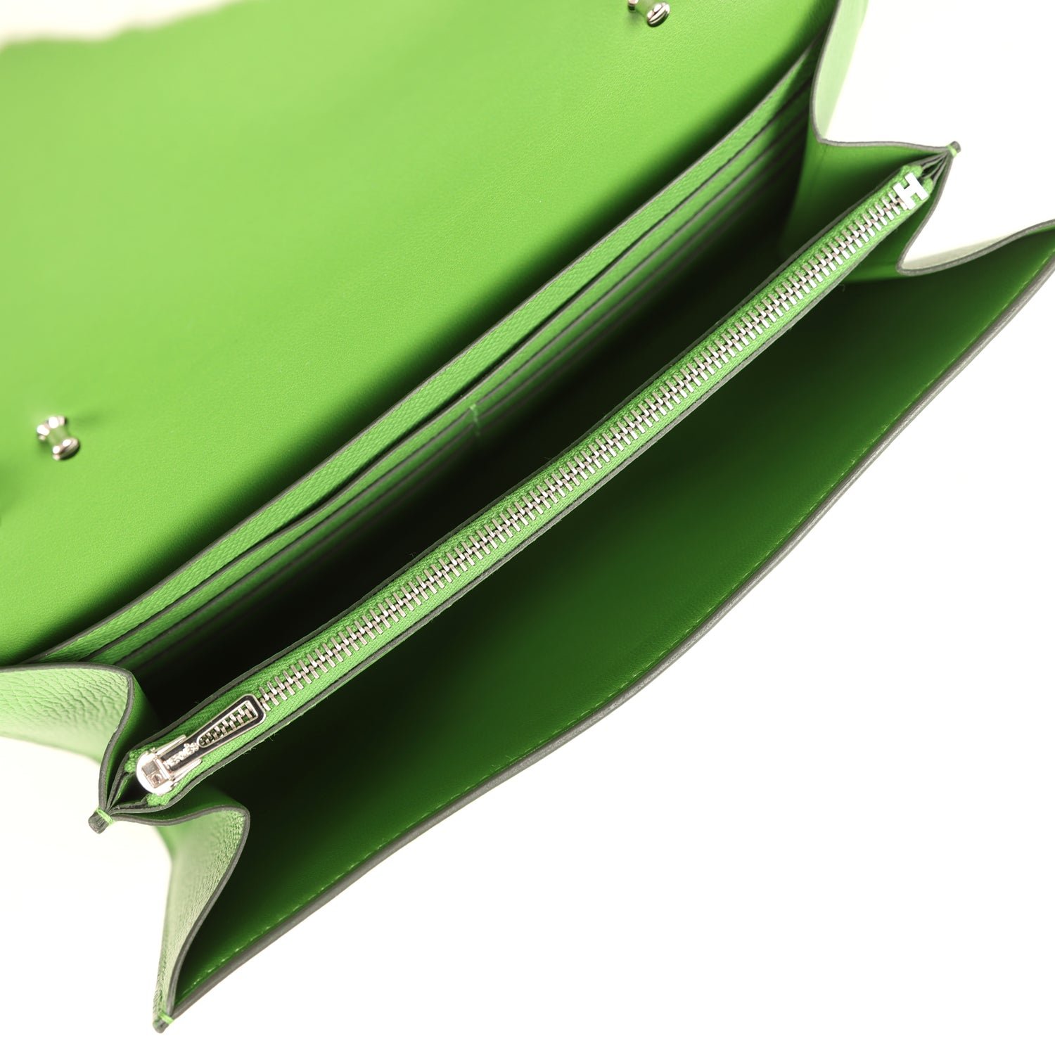 Hermès Constance Wallet To Go Epsom Palladium — view 8
