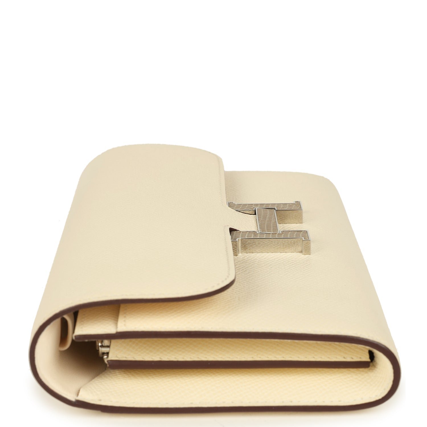 Pre-Owned Hermès Constance Wallet To Go Nata Epsom — view 4