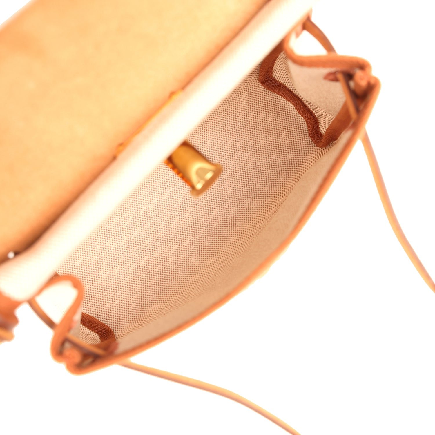 Hermès Herbag Zip 20 (Mini) Gold — view 11