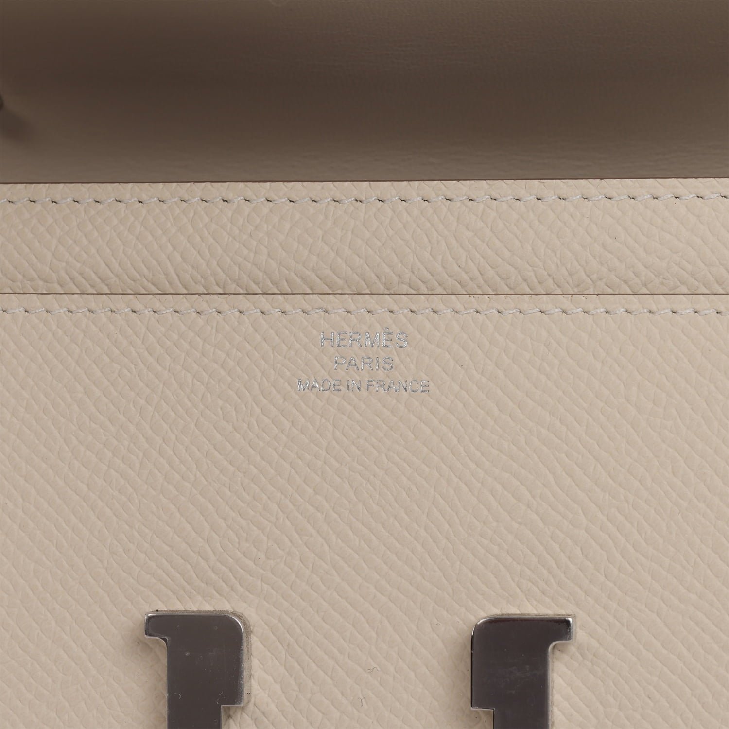 Hermès Constance Wallet To Go Craie Epsom — view 7