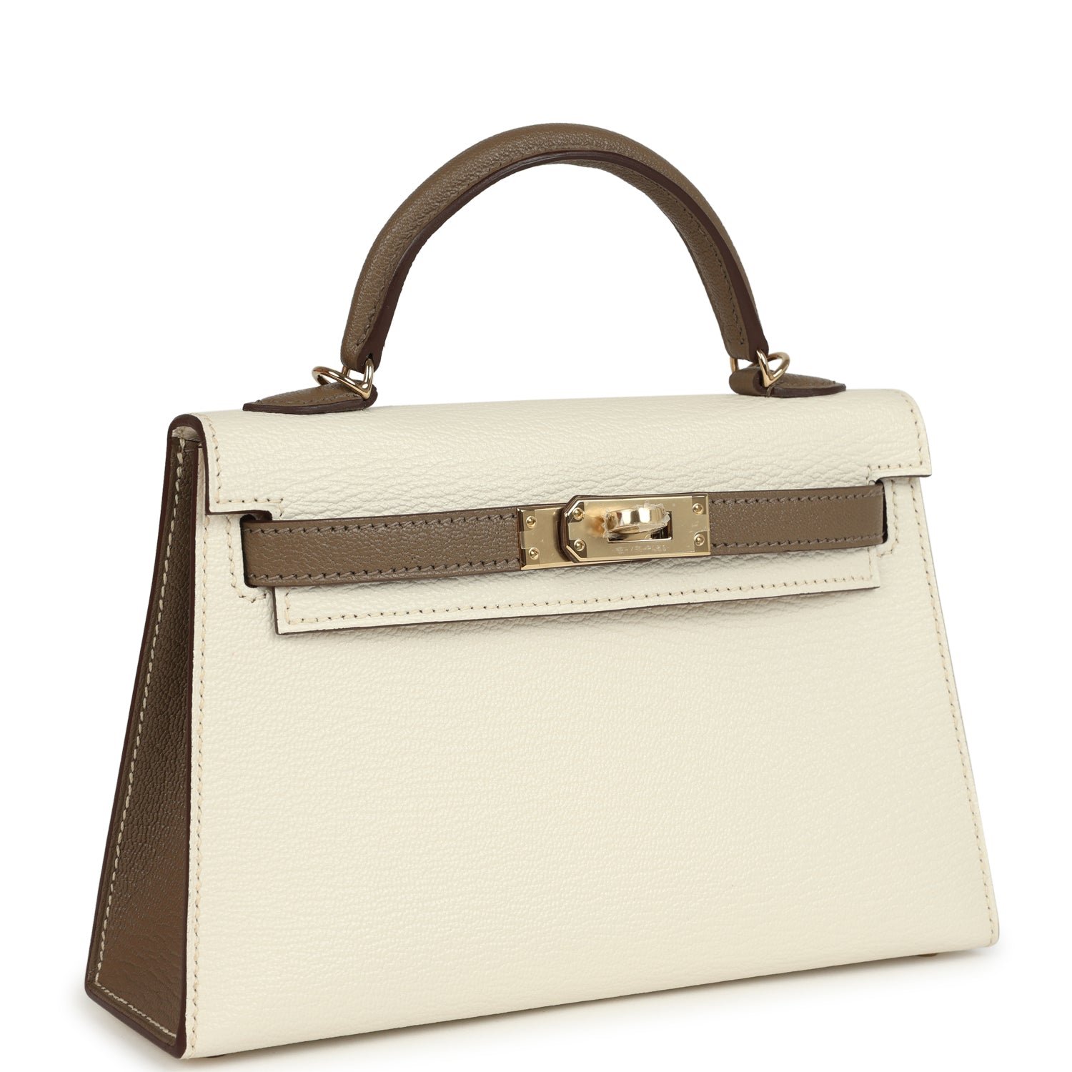 Hermès Kelly Sellier 20 Nata Chevre Mysore — view 2