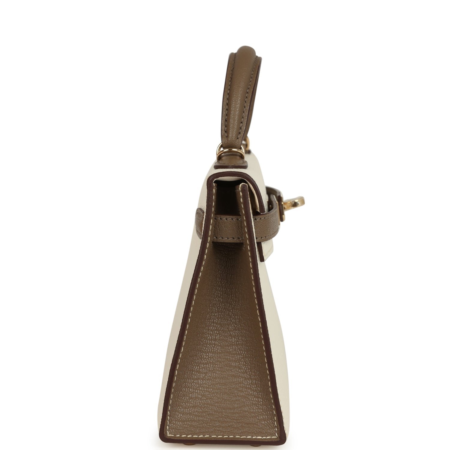 Hermès Kelly Sellier 20 Nata Chevre Mysore — view 3